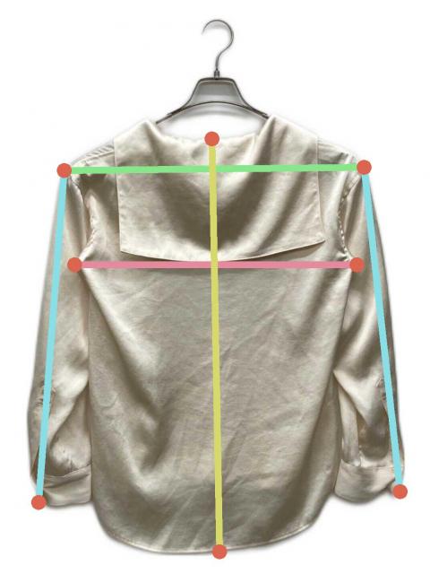 zoe セーラー　カラー　シャツ　ゾーイ 中古・古着通販】ZOE (ゾーイ) sailor shirts セーラーシャツ ホワイト