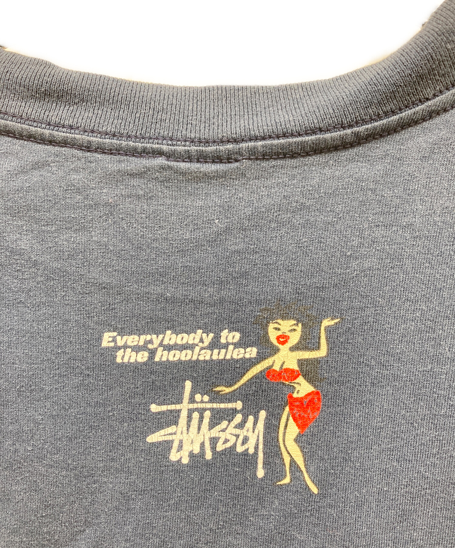 中古・古着通販】stussy (ステューシー) ハイビスカスプリントTシャツ 