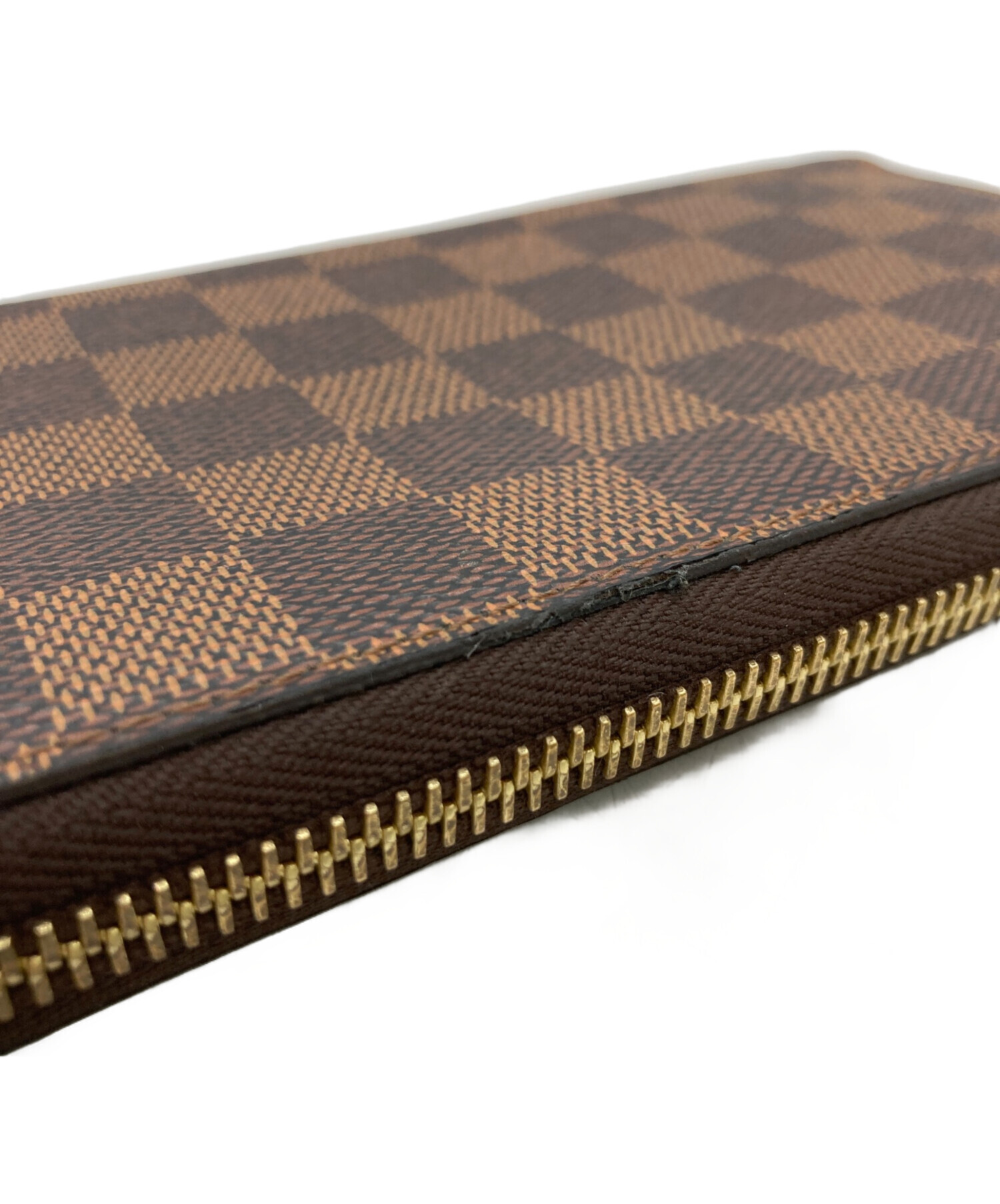 【中古美品！】ルイヴィトン ダミエ ジッピーウォレット LOUIS VUITTON（ルイ・ヴィトン） 長財布 破格本物 ダミエアズール
