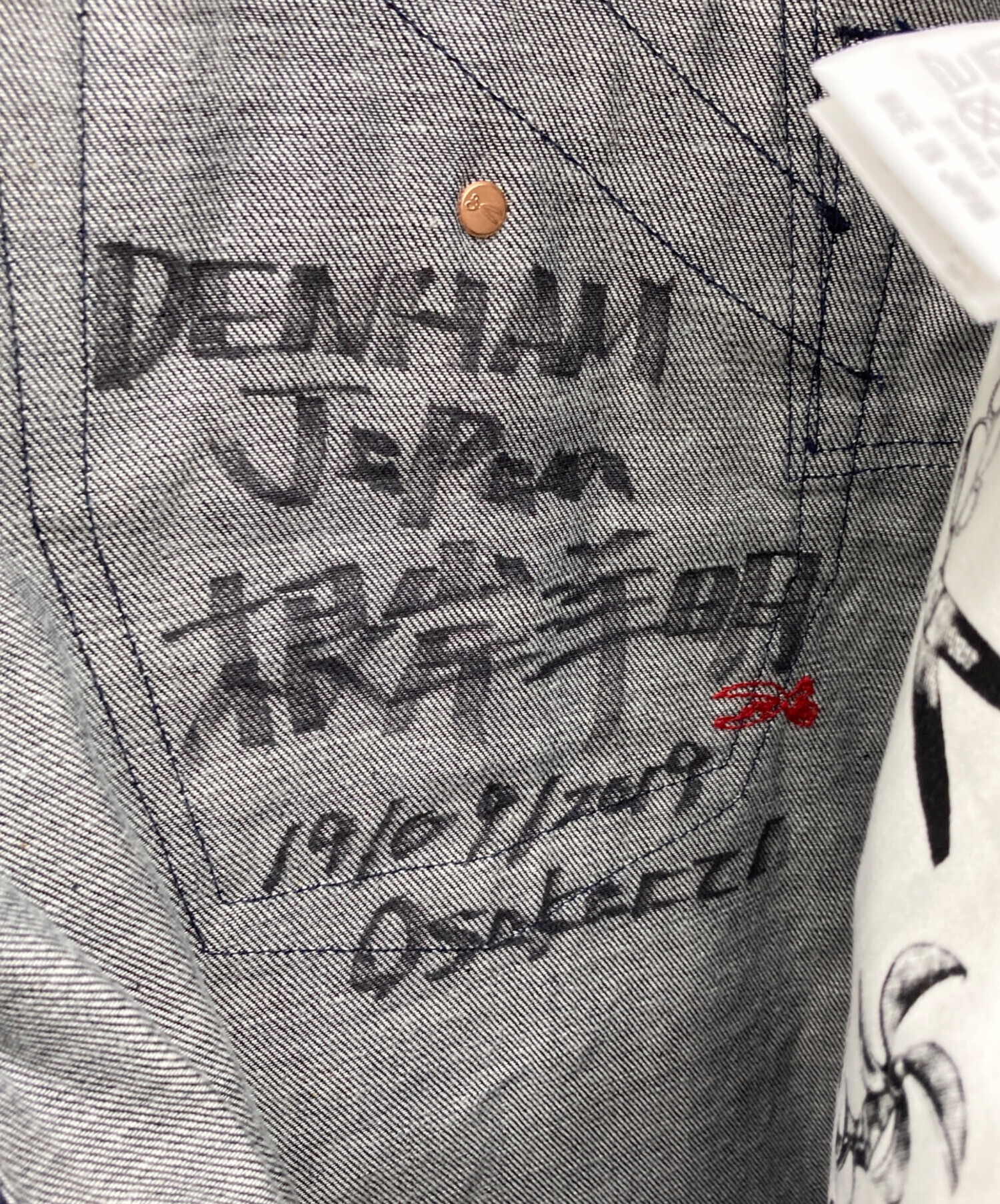 中古・古着通販】Denham (デンハム) CROSS BACK MIJKV インディゴ