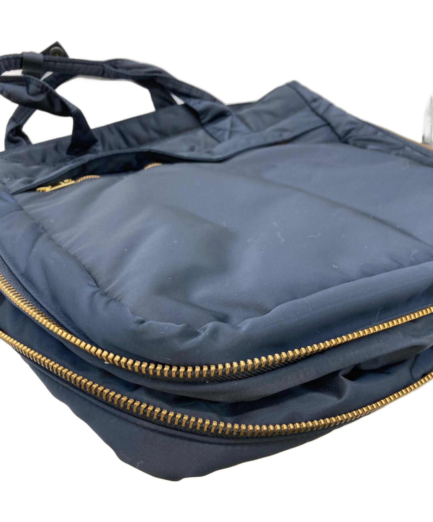 中古・古着通販】PORTER (ポーター) TANKER 2WAY TOTE BAG ネイビー 