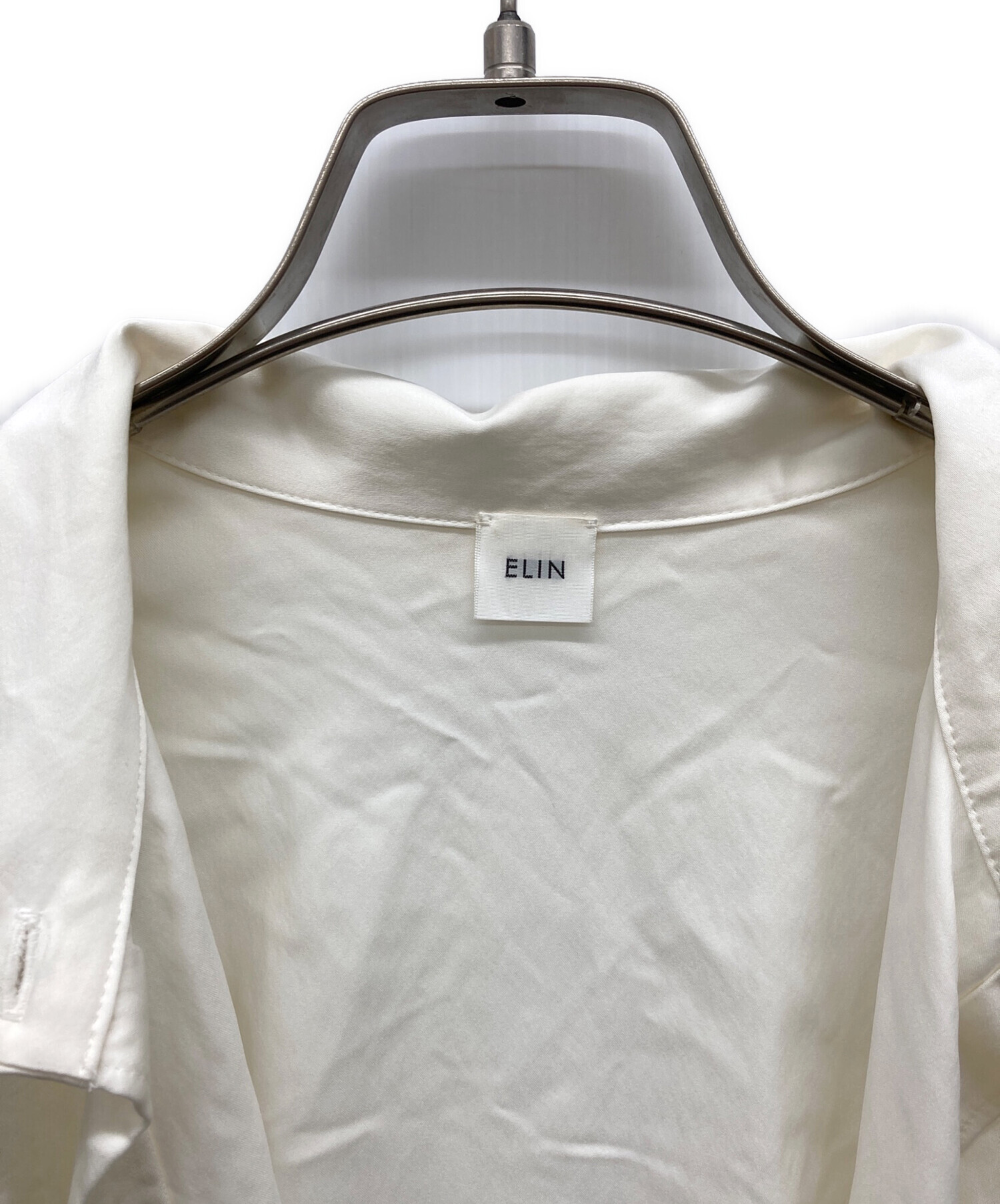 中古・古着通販】ELIN (エリン) タンクロングブラウス アイボリー 