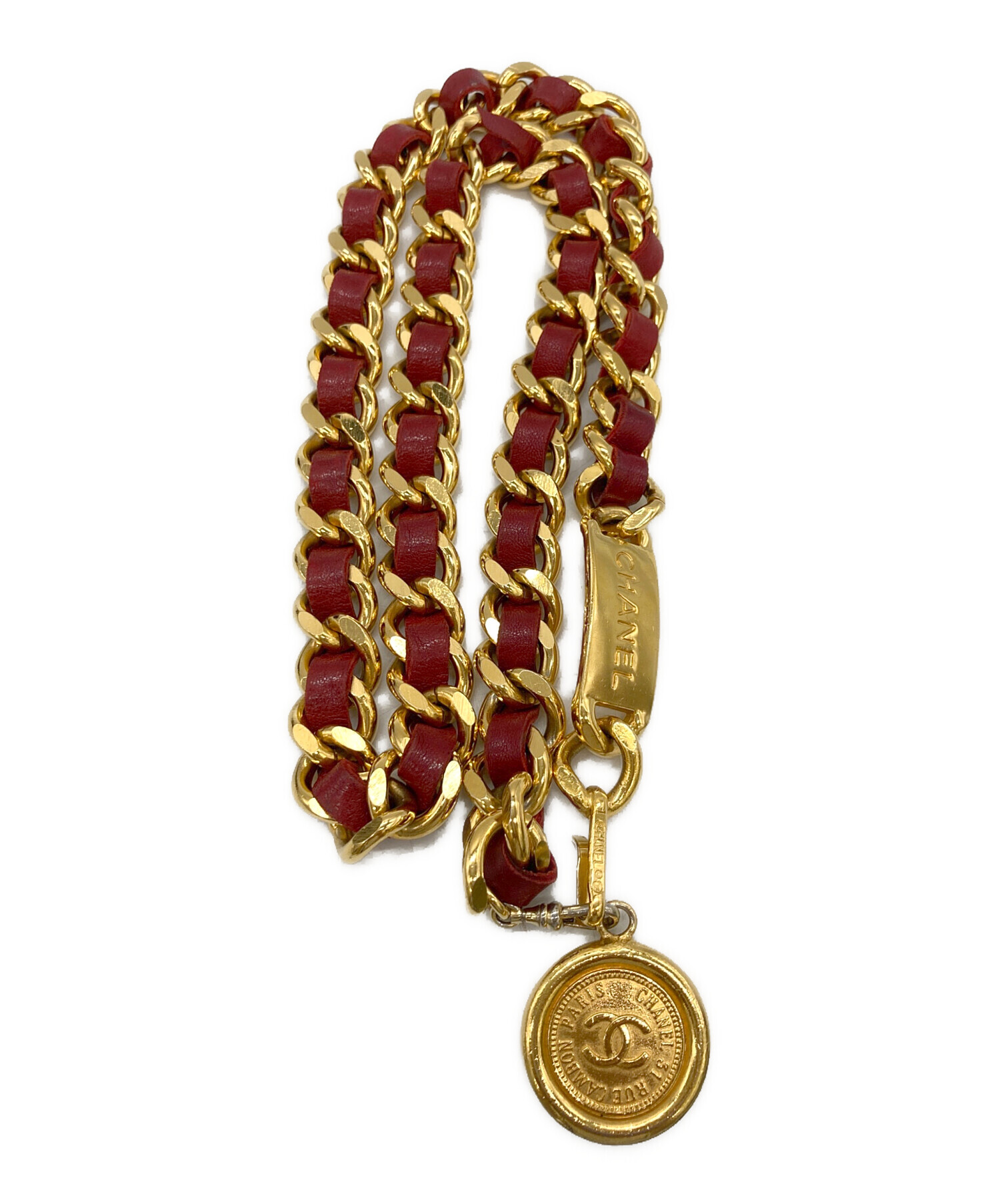 中古・古着通販】CHANEL (シャネル) ココマークコインロゴプレート