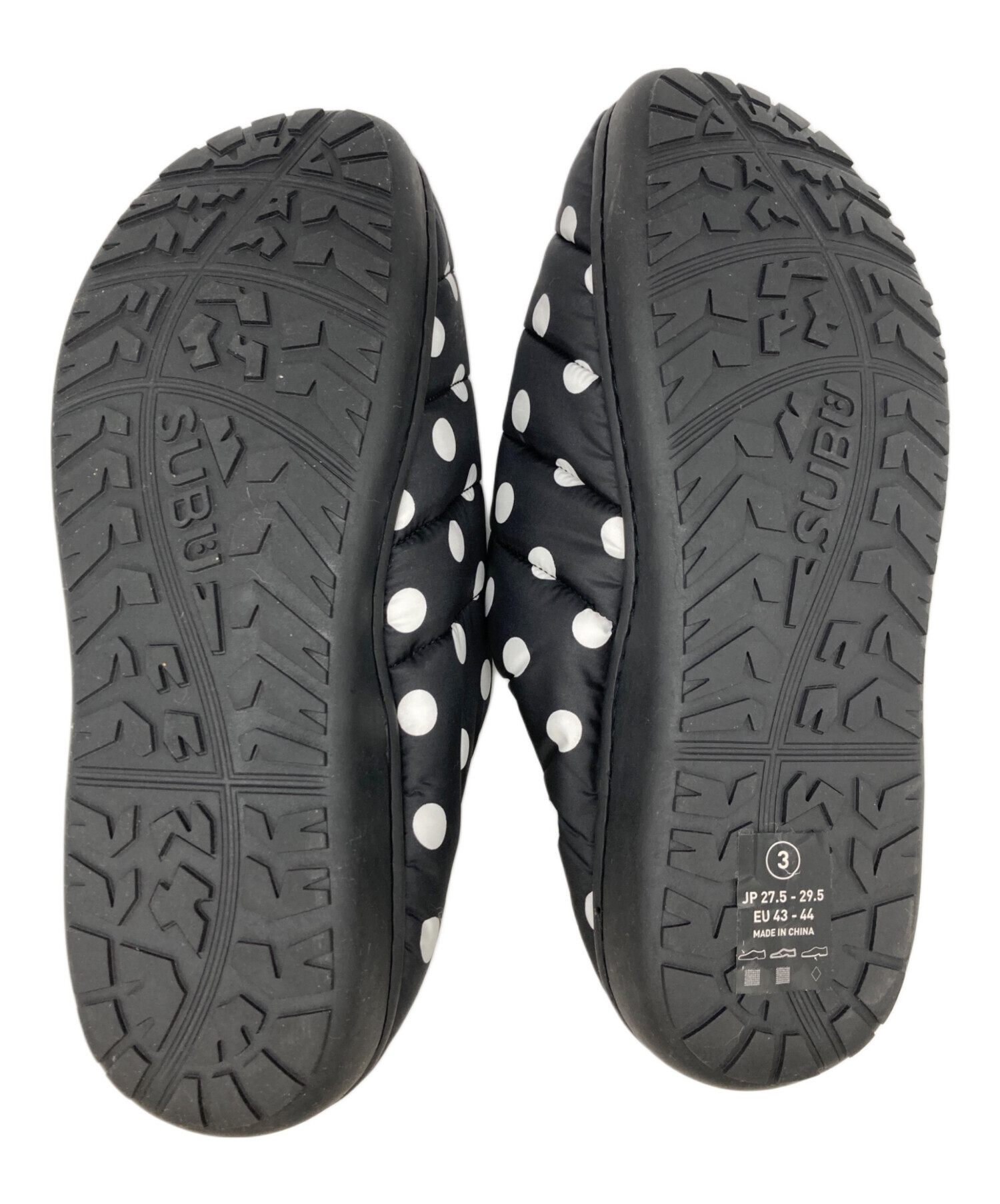 subu × masu サイズ2 スリッポン SUBUのサイズ感をレクチャーします