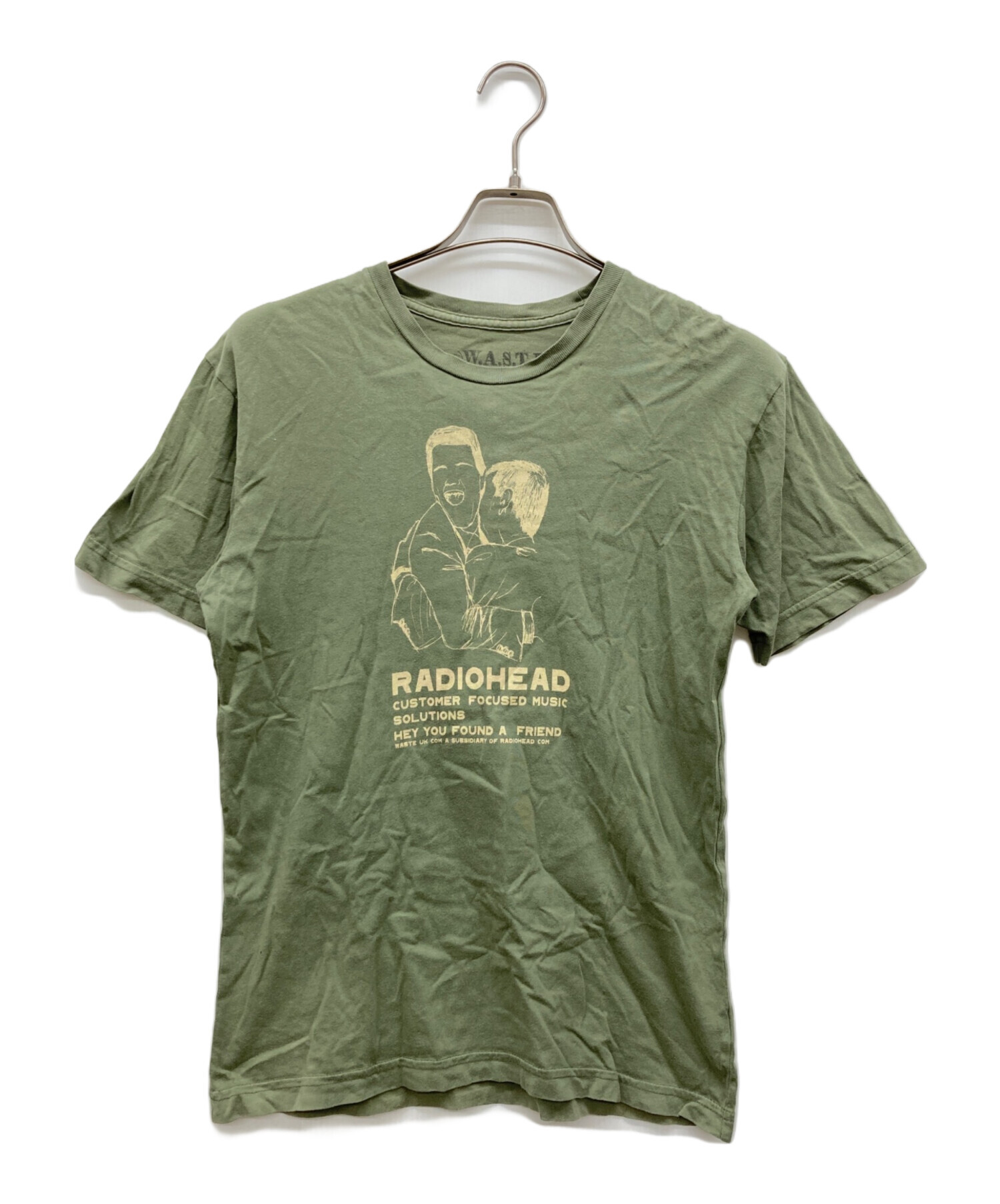 中古・古着通販】WASTE (ウェイスト) Tシャツ カーキ サイズ:S