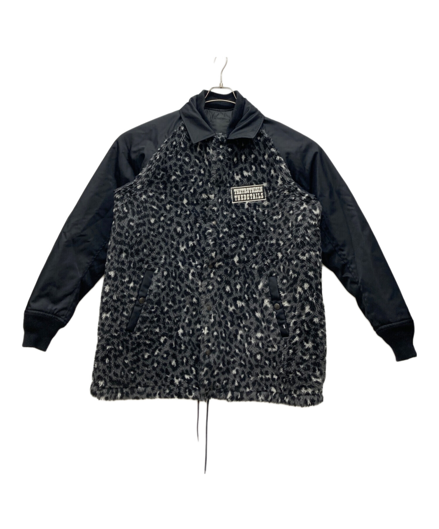 デンハム　レオパード　ボアフリースジャケット　ナカメマン 中古・古着通販】Denham (デンハム) レオパードボアジャケット