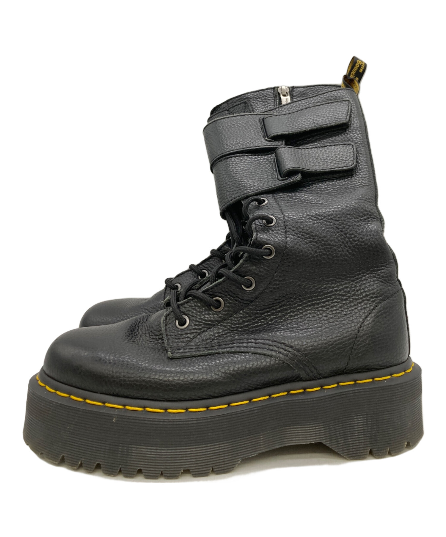 そ*読様 美品　大幅値下げ　Dr. メルカリ - hyde JADON JAGGER Dr.Martens ドクターマーチン 厚底 H Boots Jagger Martens 靴