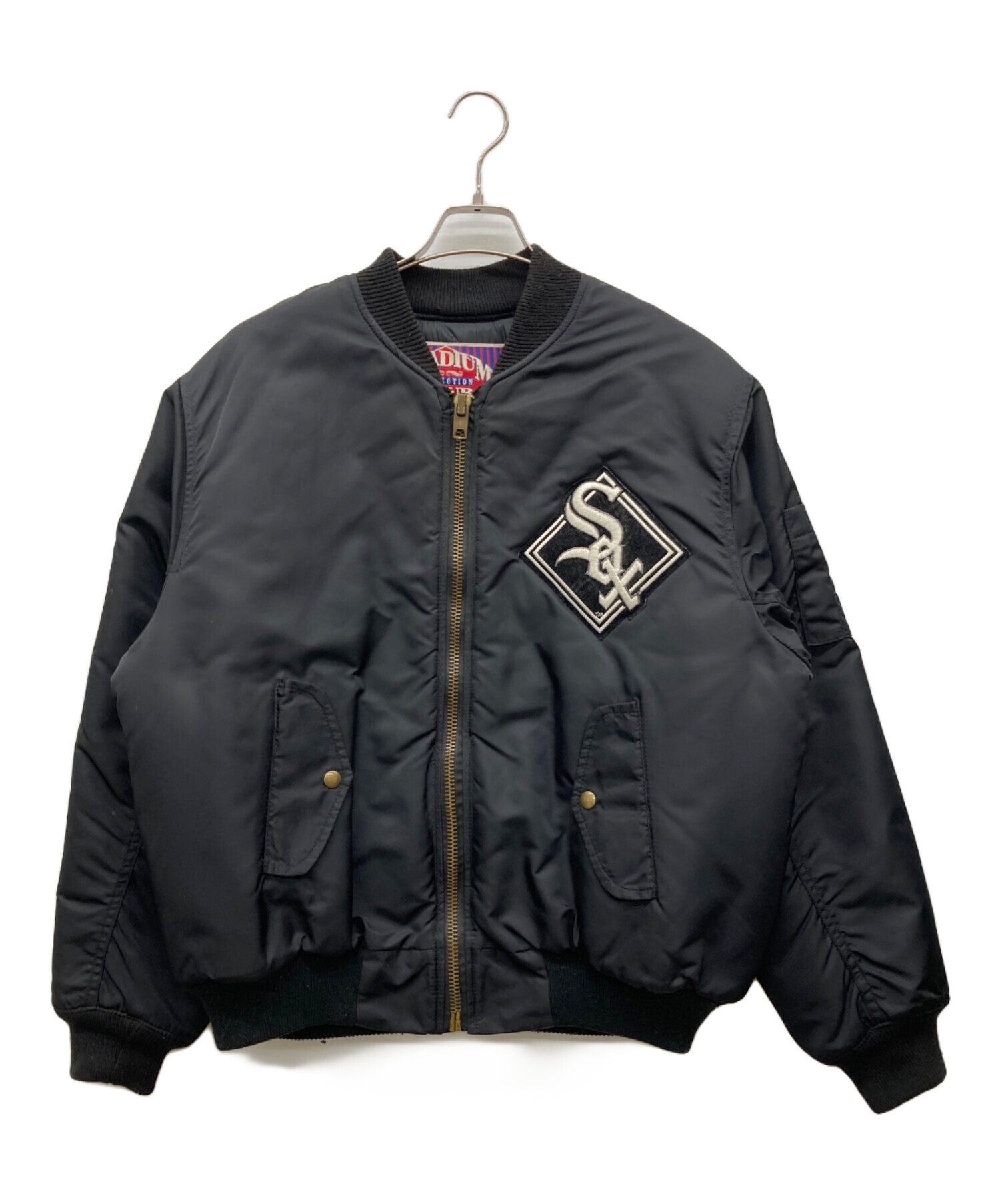 中古・古着通販】Chalk Line (チョークライン) スタジャン ブラック