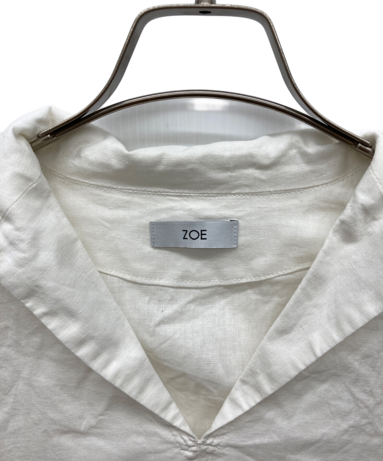 中古・古着通販】zoe (ゾーイ) zoe sailor collar shirts ホワイト 