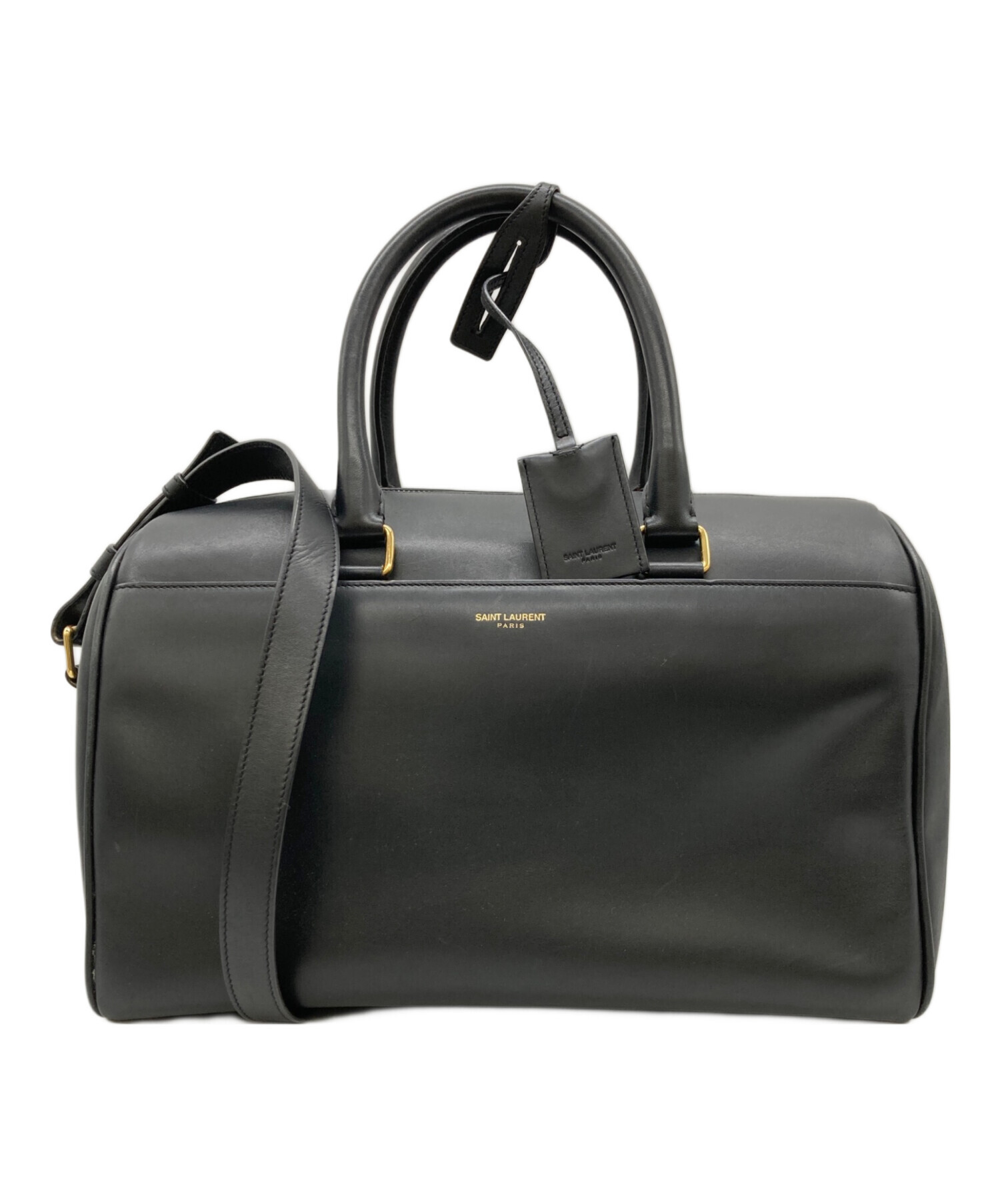 SAINT LAURENT ダッフル6黒 サンローラン バッグ 保存袋あり SAINT