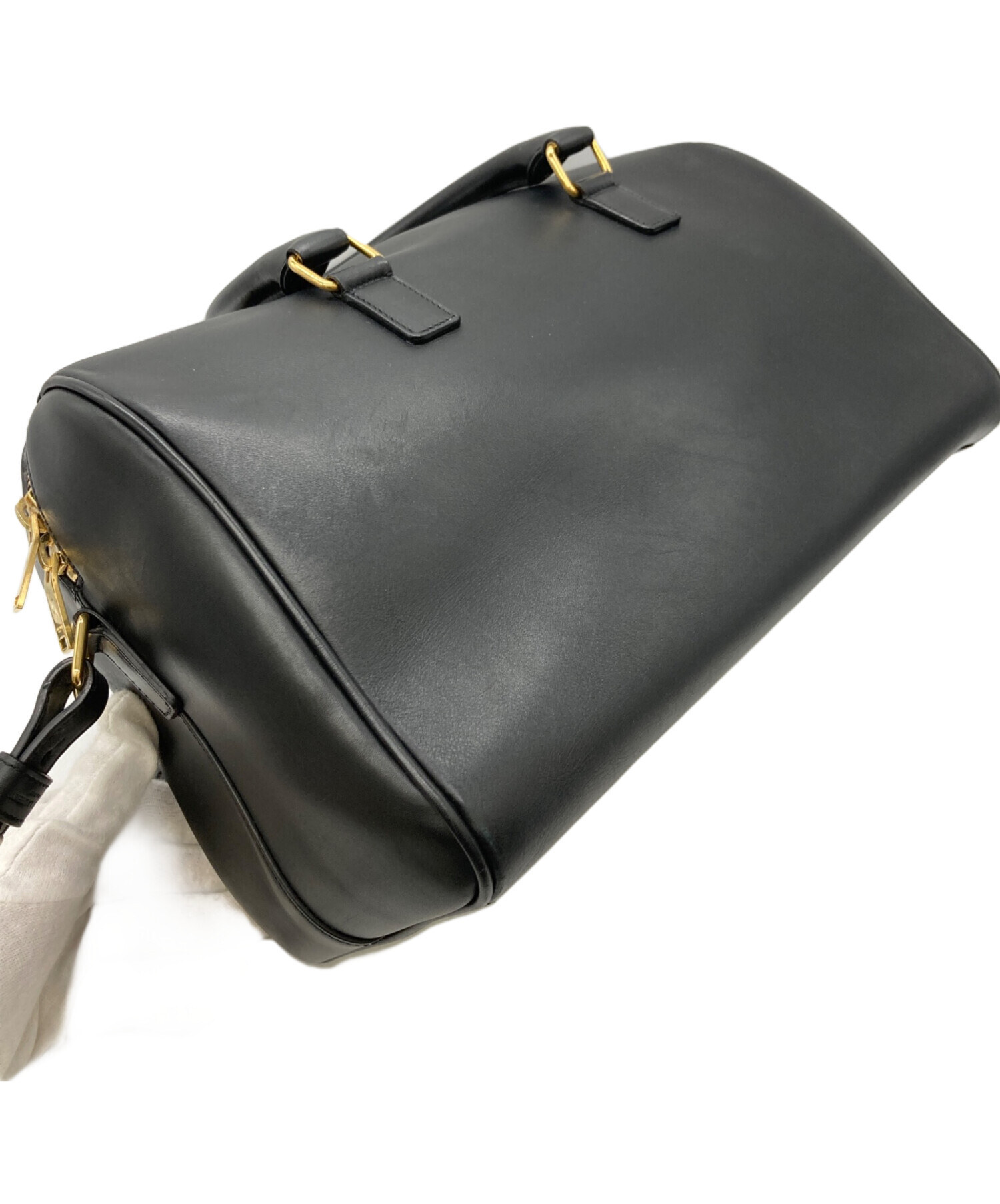 SAINT LAURENT PARIS サンローランパリ ダッフル6 ブラック 【公式通販】