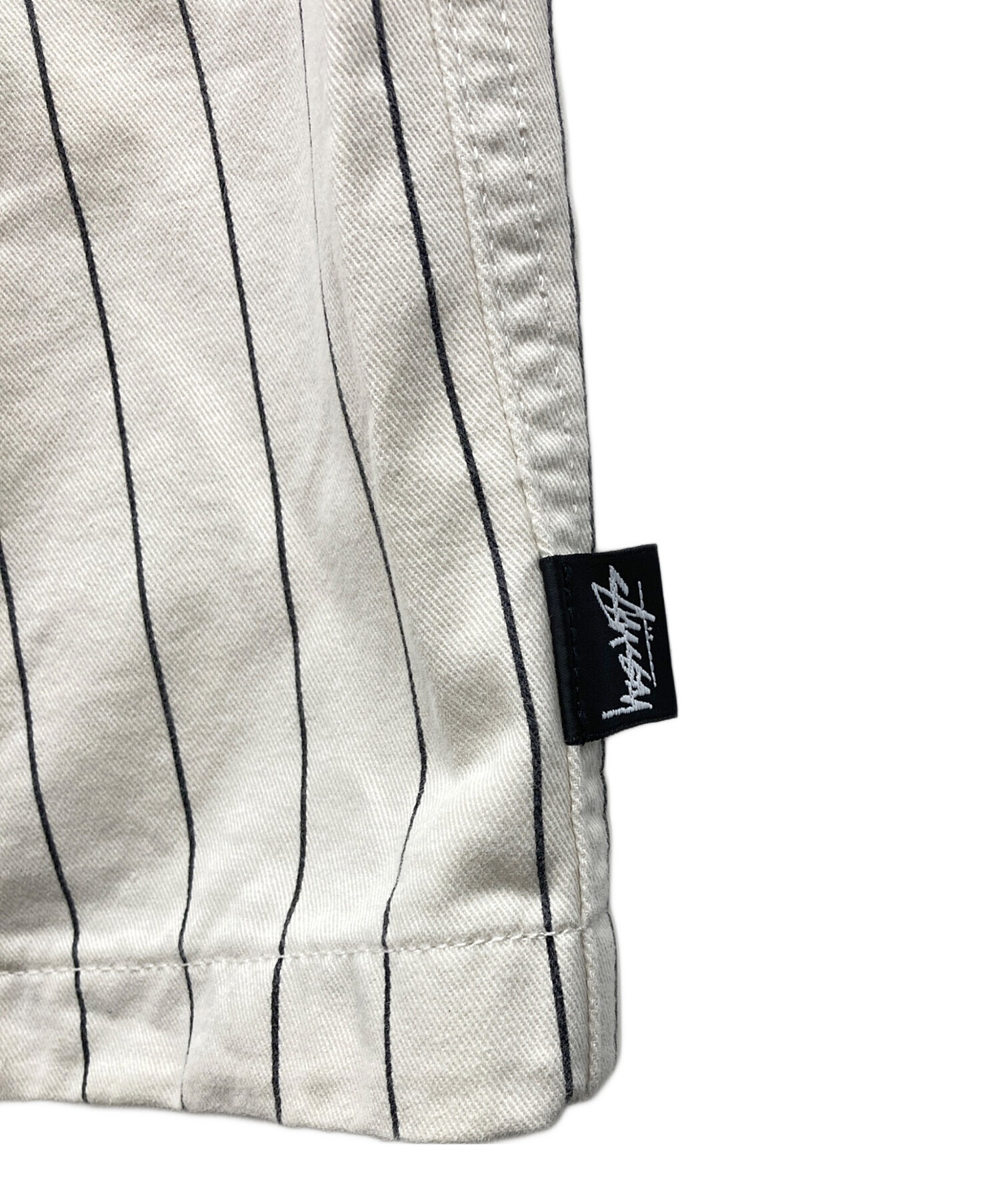 中古・古着通販】stussy (ステューシー) ピンストライプショートパンツ