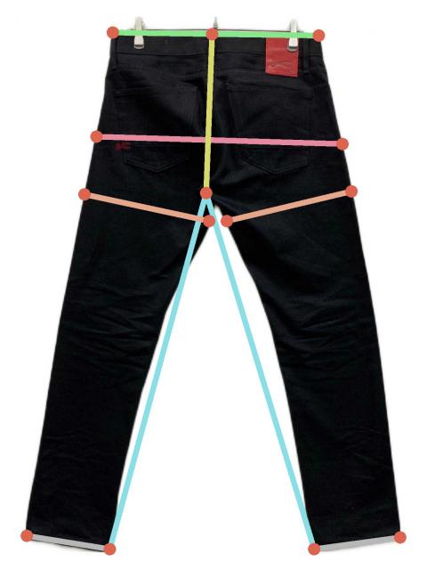 中古・古着通販】Denham (デンハム) DRILL MIJNBV ブラック サイズ:W31