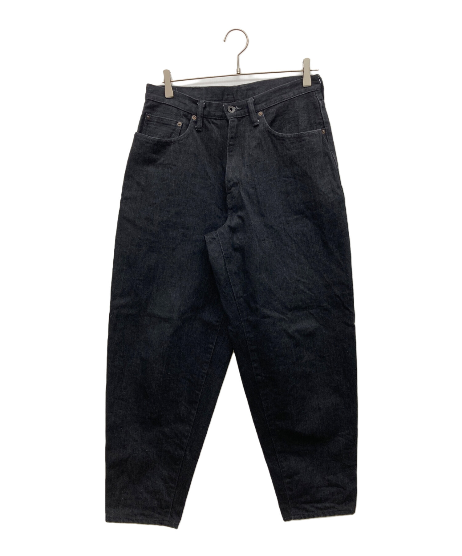 中古・古着通販】Sanca (サンカ) BLACK DENIM 5P BALLOON FIT ブラック 