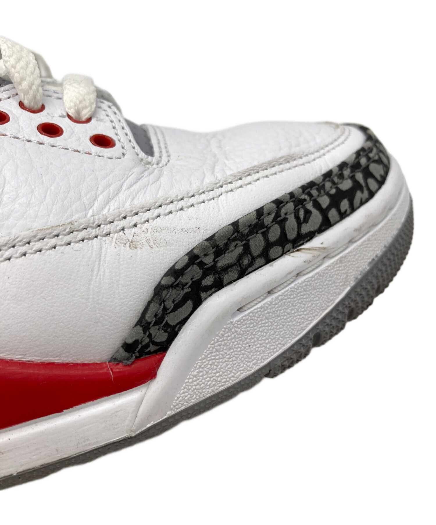中古・古着通販】NIKE (ナイキ) Air Jordan 3 Retro ホワイト サイズ 