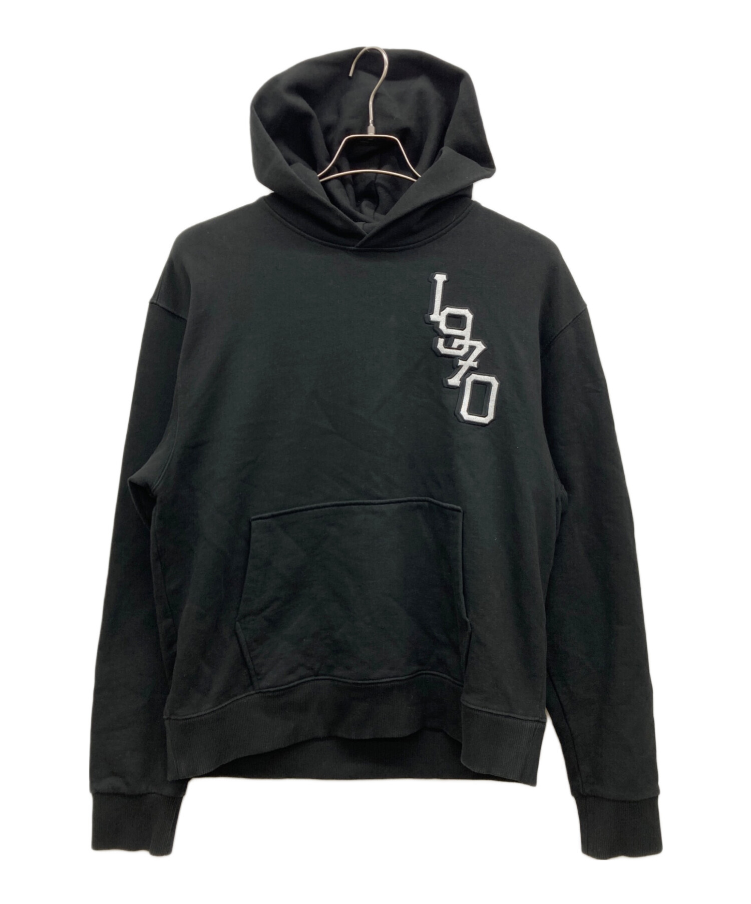 『今期トレンドサイズ』KENZOパーカーMサイズ 中古・古着通販】KENZO (ケンゾー) パーカー ブラック サイズ:M