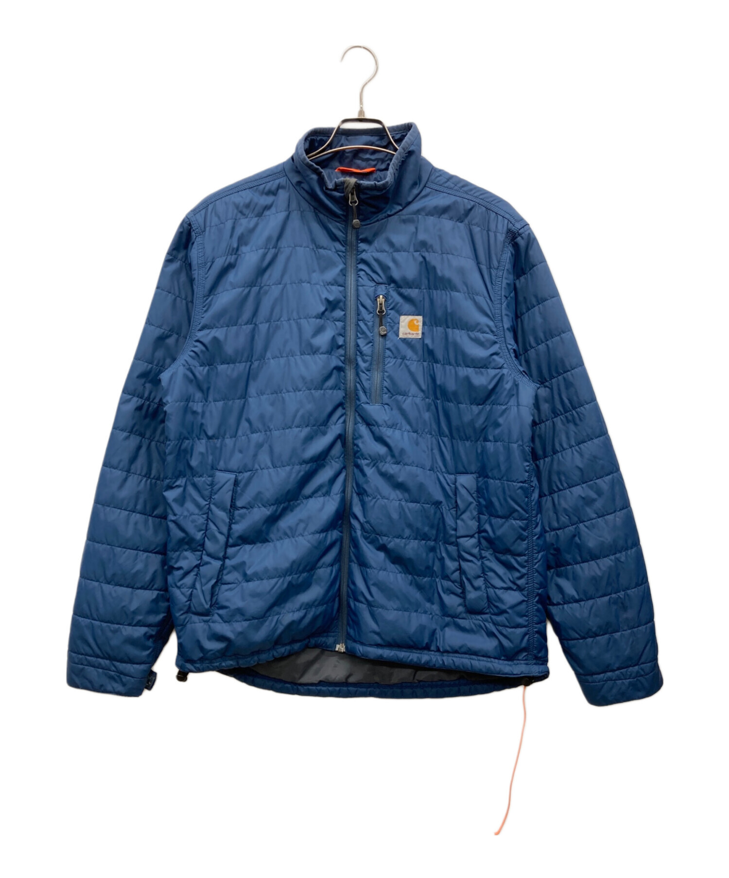 Carhartt ネイビー キルティングジャケット 中古・古着通販】CarHartt (カーハート) キルティングジャケット