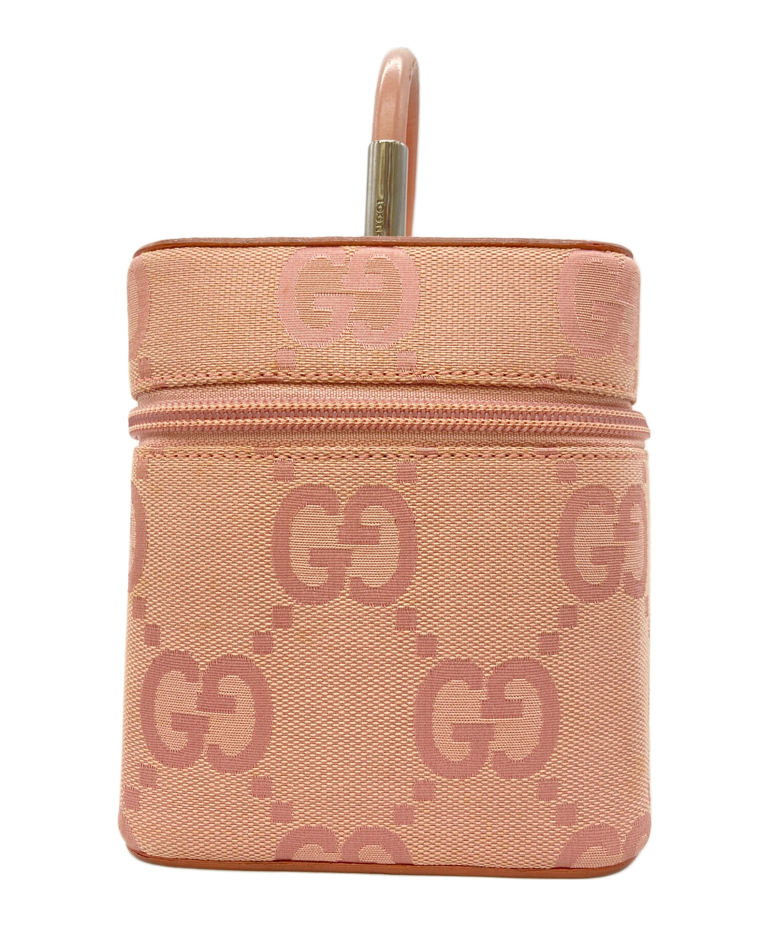 GUCCI バニティバッグ 中古・古着通販】GUCCI (グッチ) バニティバッグ ピンク｜ブランド