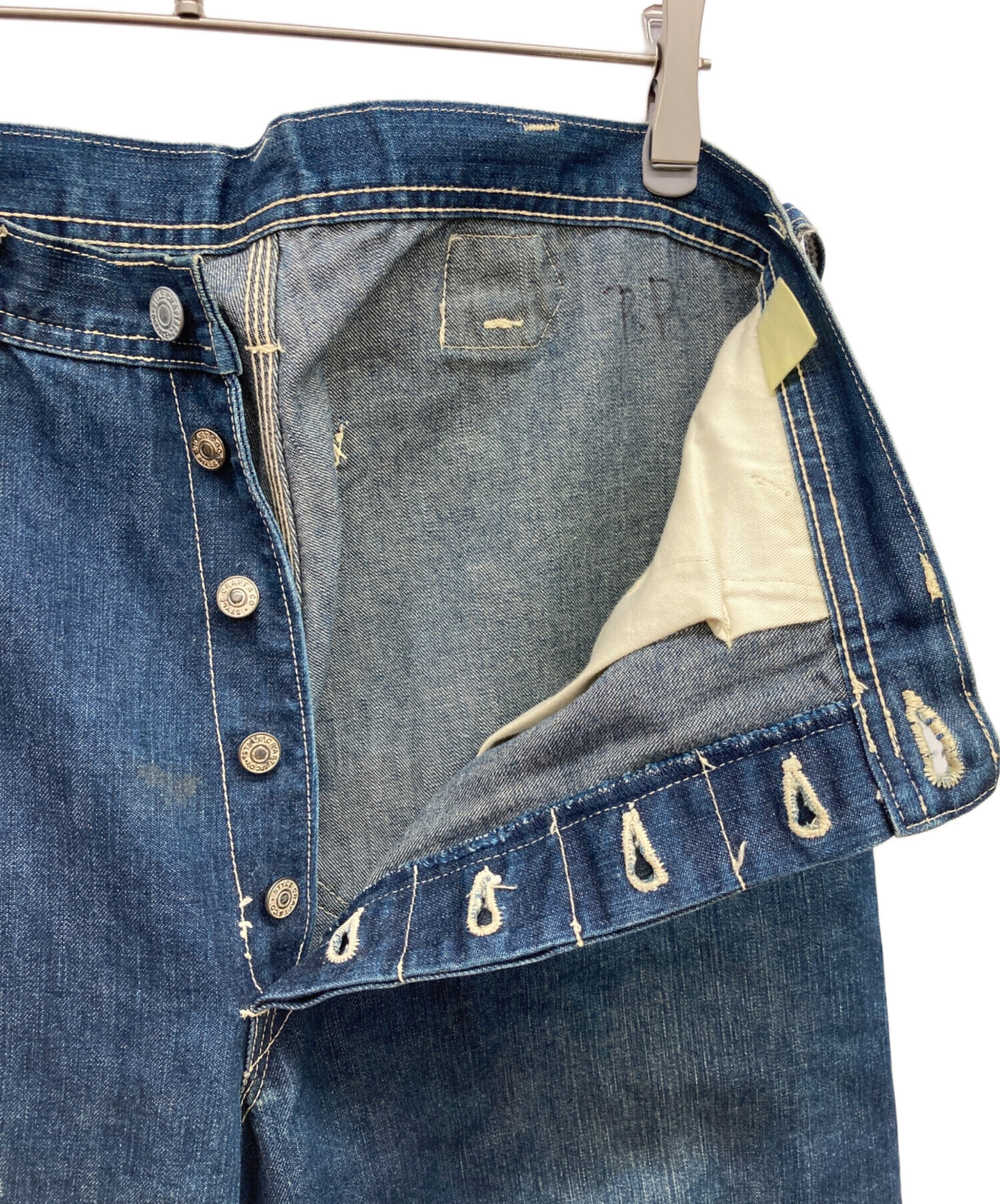 中古・古着通販】EVISU (エヴィス) デニムペインターパンツ インディゴ
