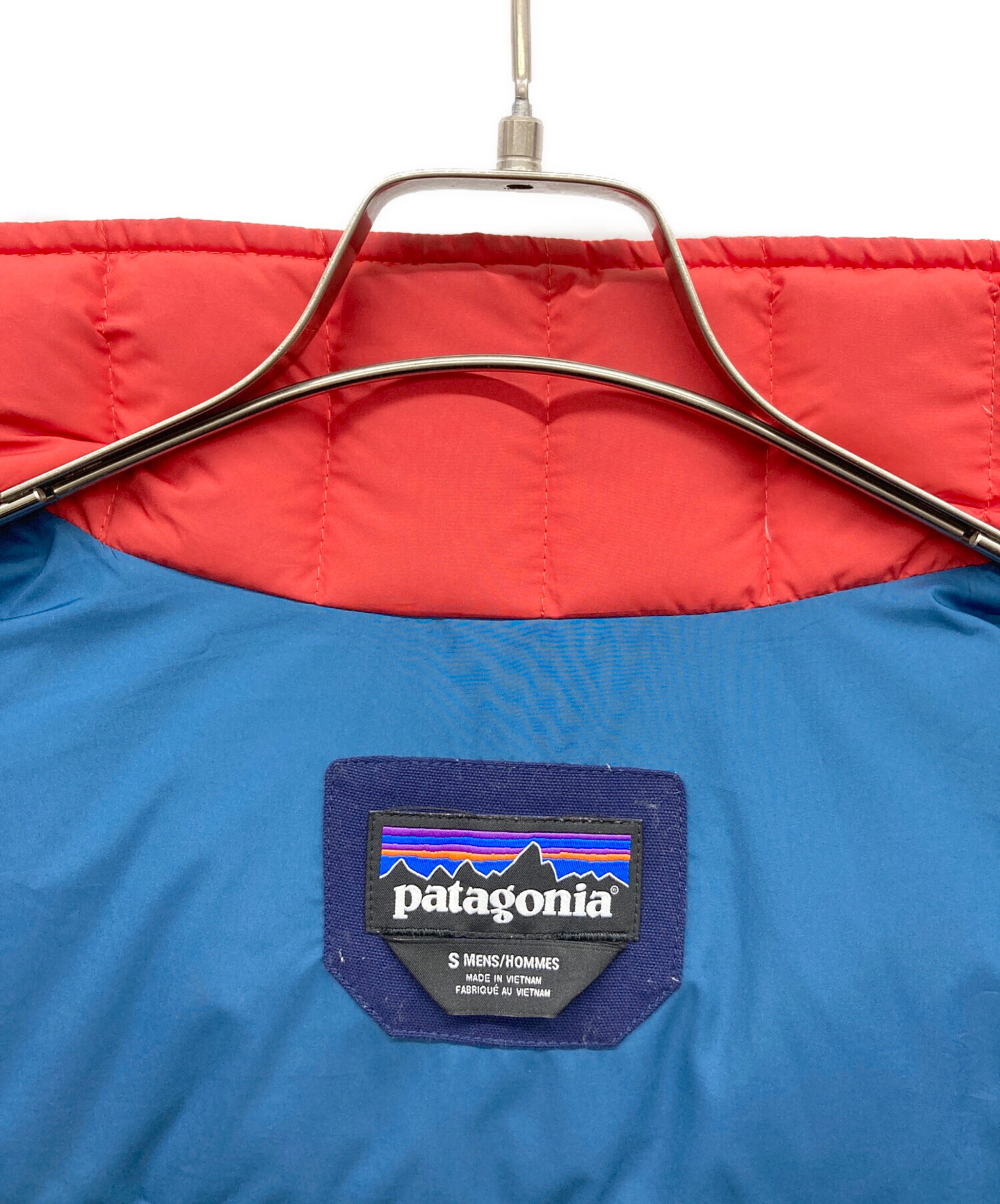 中古・古着通販】Patagonia (パタゴニア) ダウンベスト ネイビー 