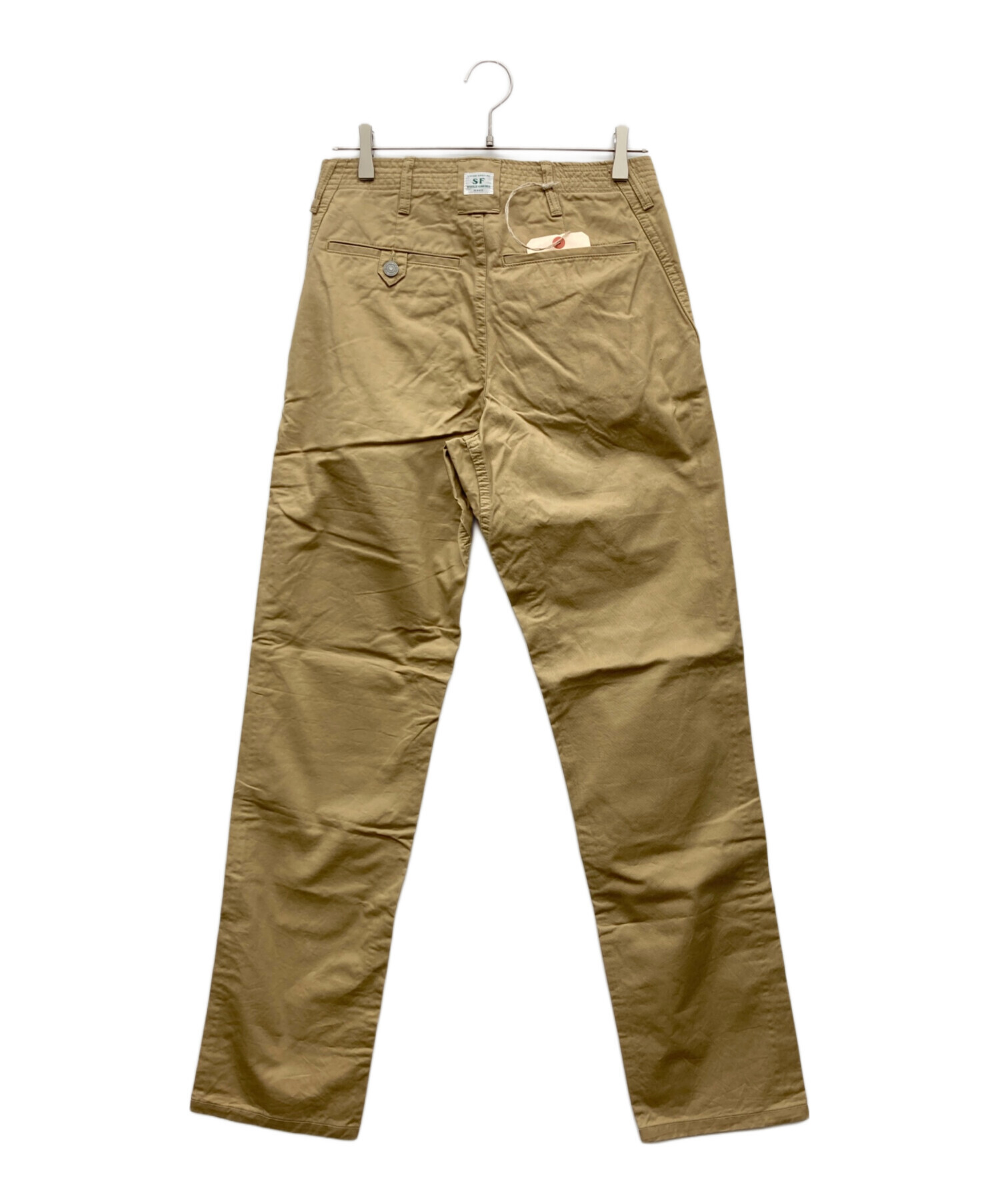 中古・古着通販】SASSAFRAS (ササフラス) sprayer pants ベージュ 