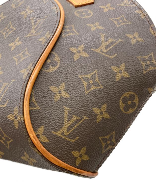 Louis Vuitton モノグラム ハンドバッグエリプス 壊れあり 中古・古着通販】LOUIS VUITTON (ルイ ヴィトン) エリプスPM ブラウン