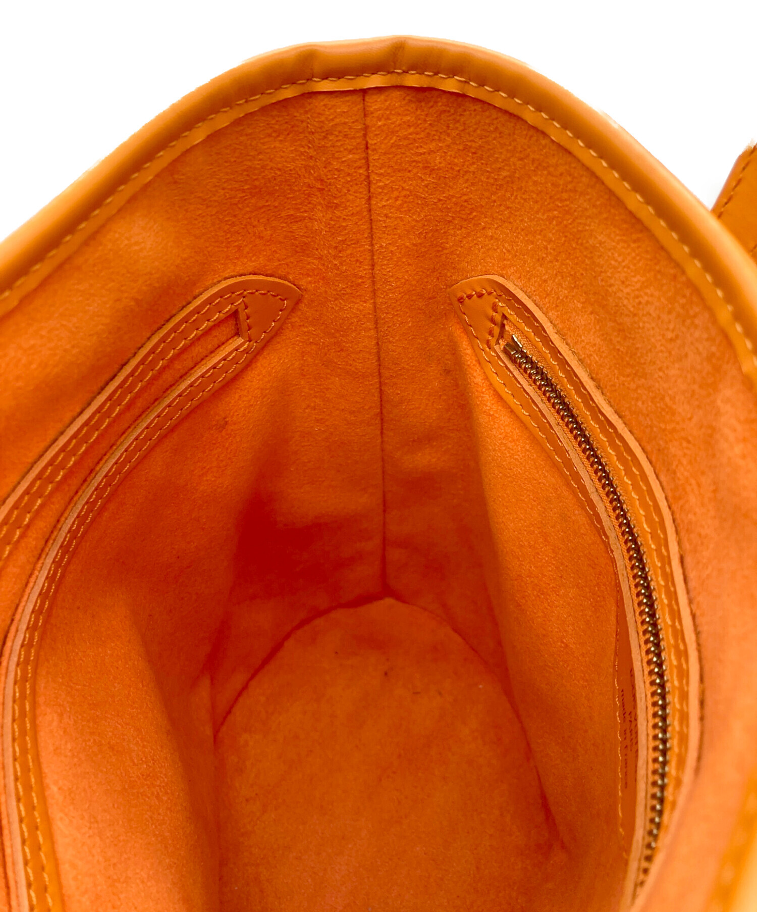中古・古着通販】LOUIS VUITTON (ルイ ヴィトン) バケットPM オレンジ