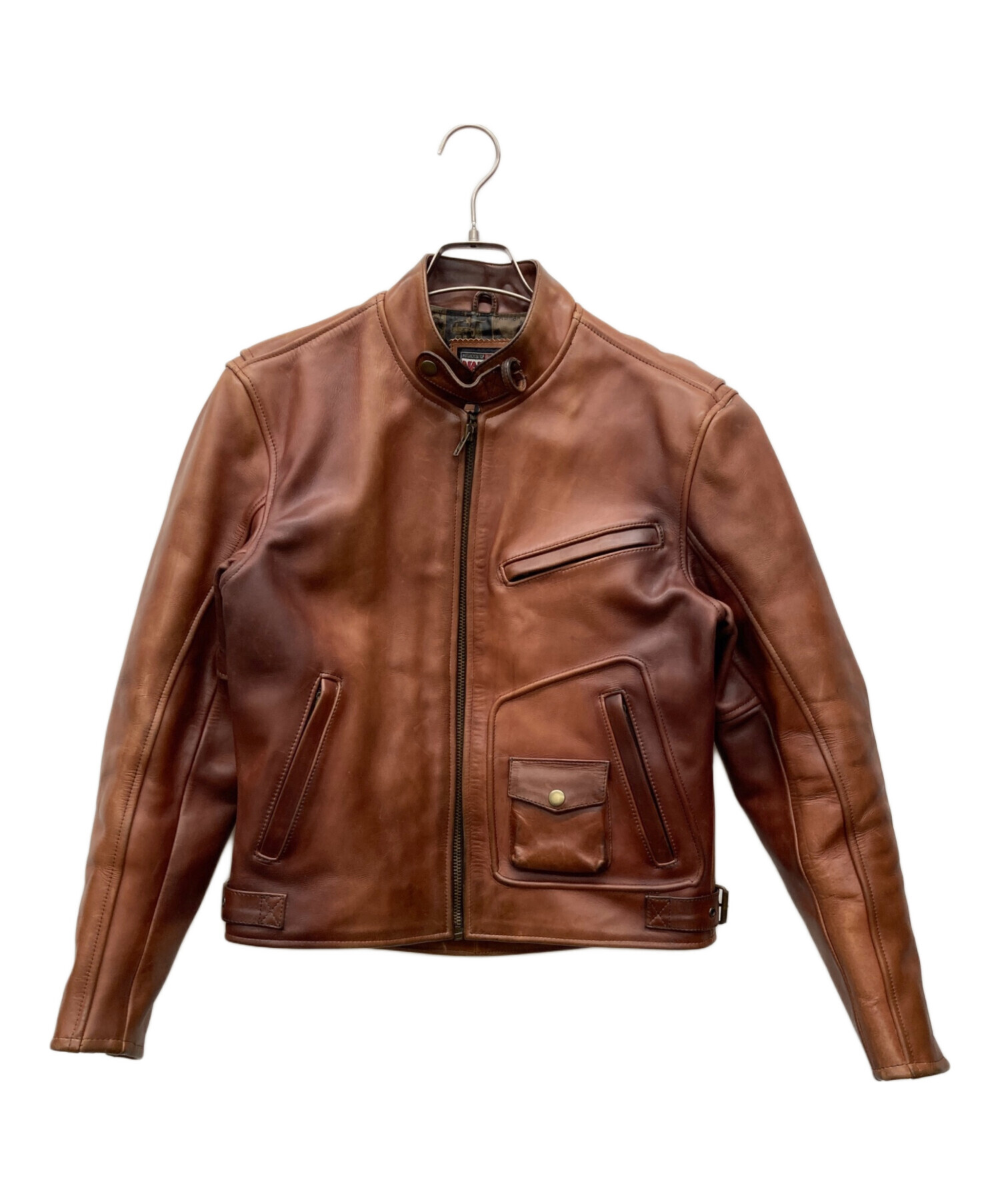 中古・古着通販】NANKAI (ナンカイ) ライダースレザージャケット 