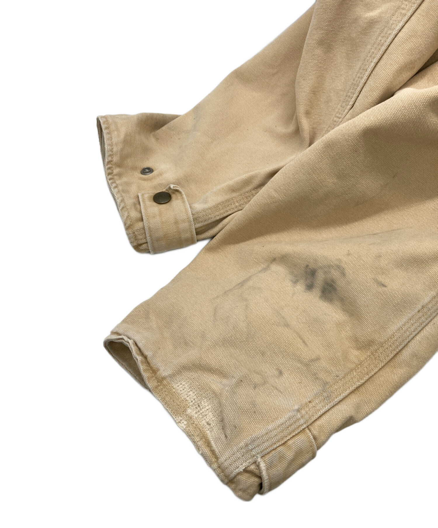 désert ベージュ カバーオール 中古・古着通販】CarHartt (カーハート) カバーオール ベージュ サイズ
