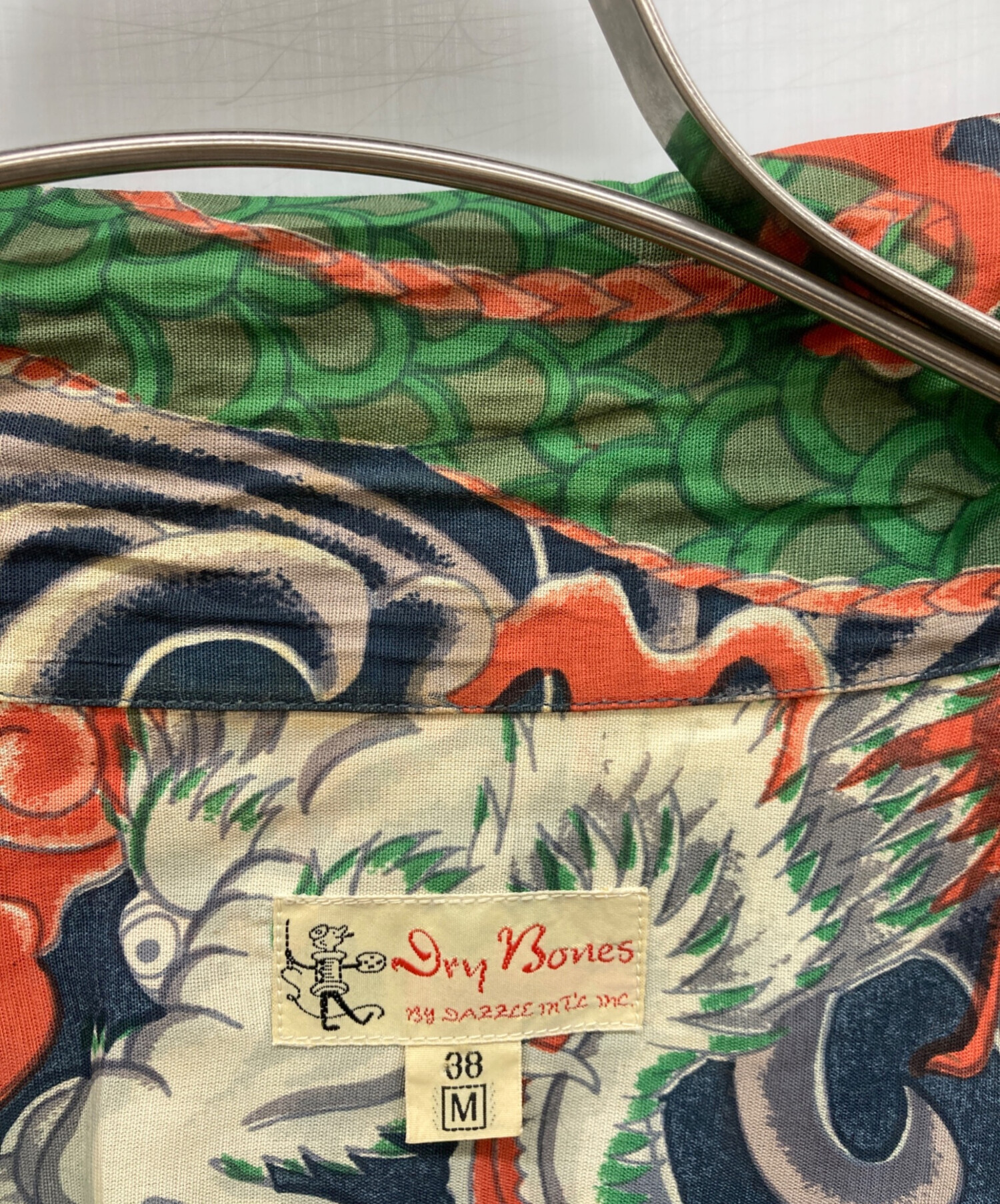中古・古着通販】Dry bones (ドライボーンズ) 和柄龍アロハシャツ