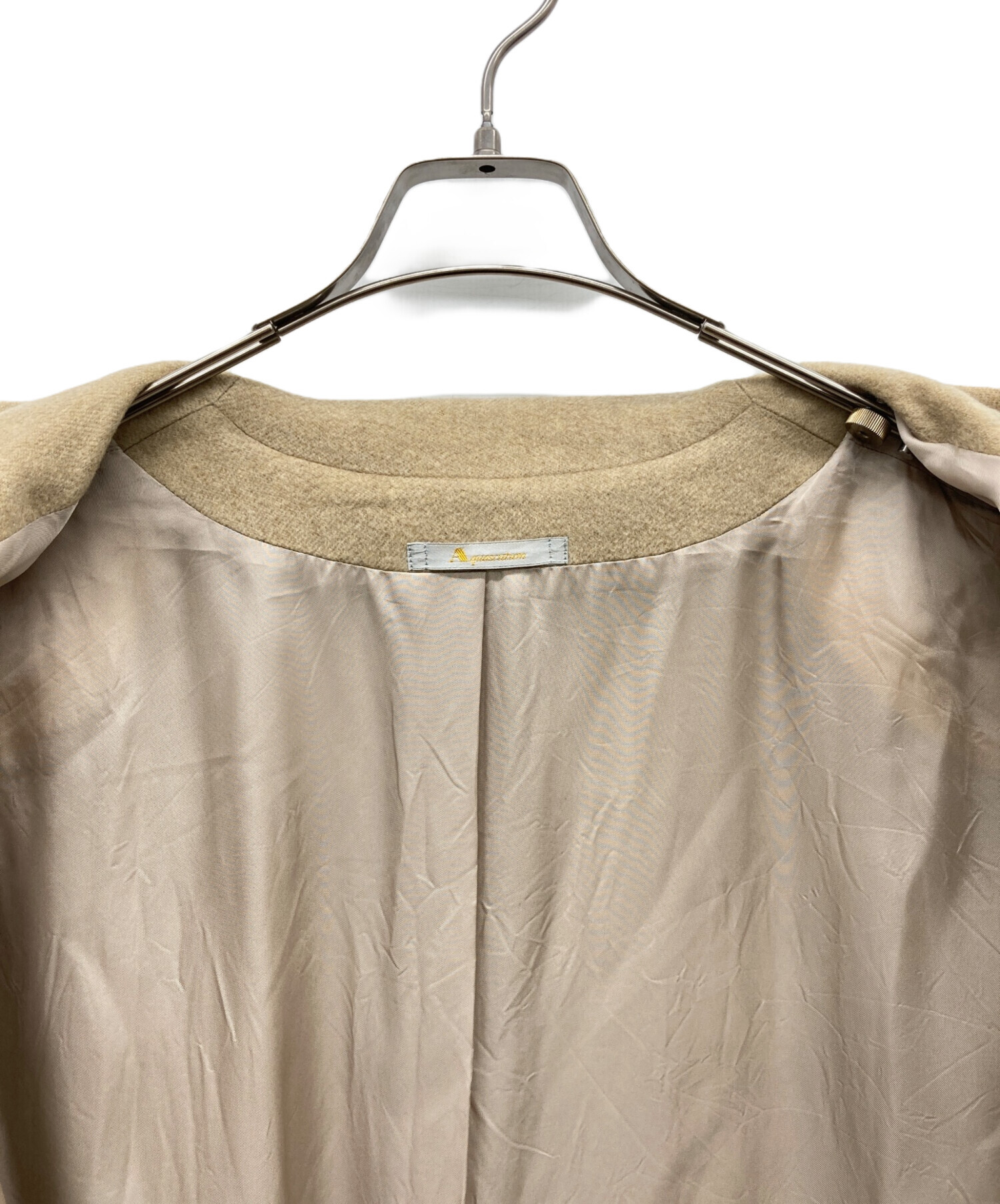 中古・古着通販】Aquascutum (アクアスキュータム) カシミヤコート