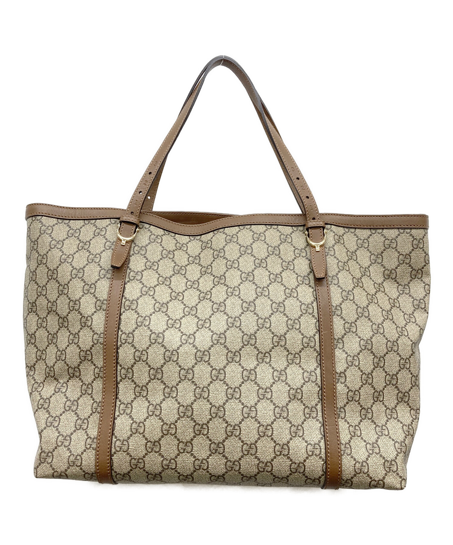 中古・古着通販】GUCCI (グッチ) GGスプリームキャンバストートバッグ 