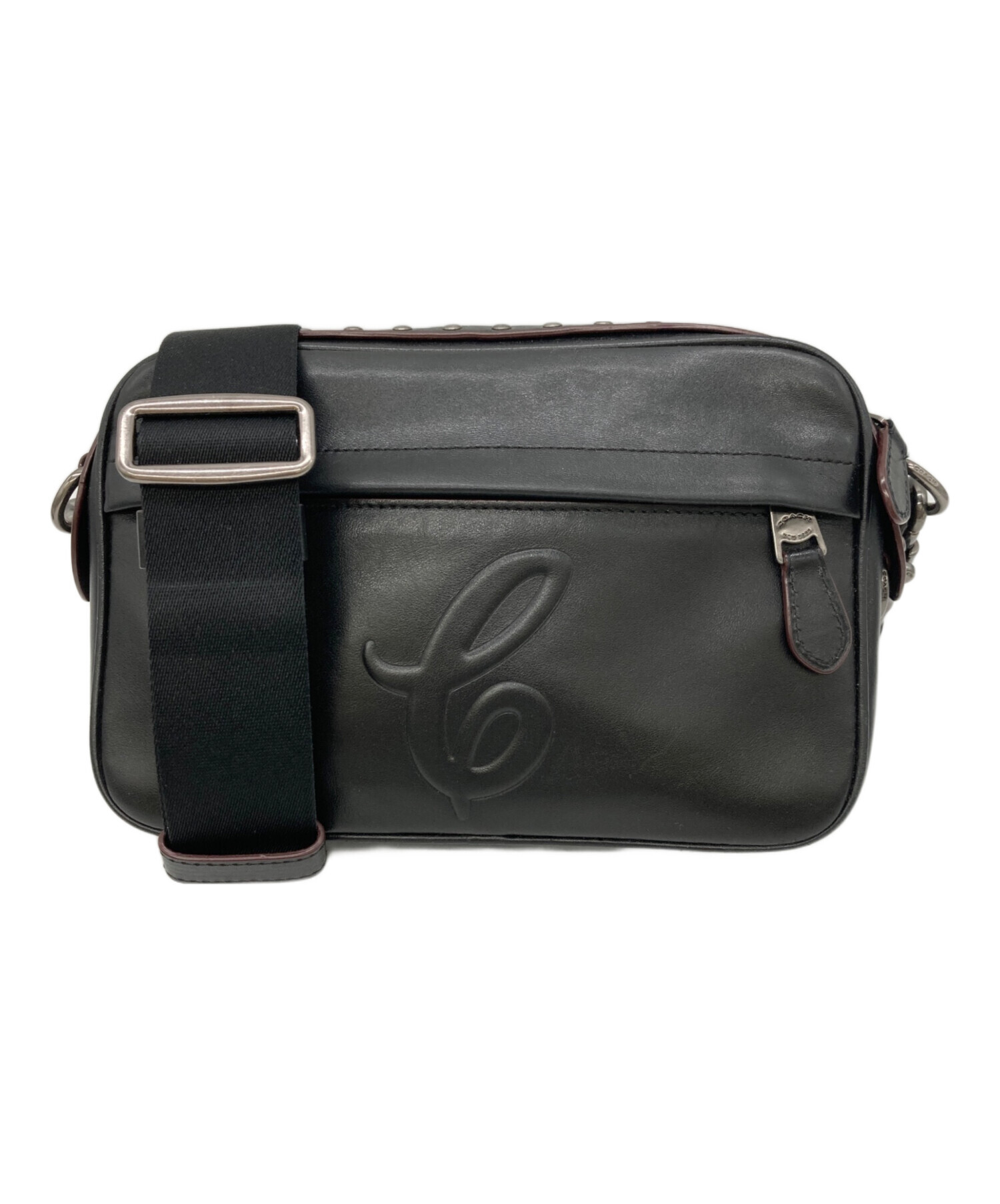 中古・古着通販】COACH (コーチ) グラハム オールレザー ショルダー 