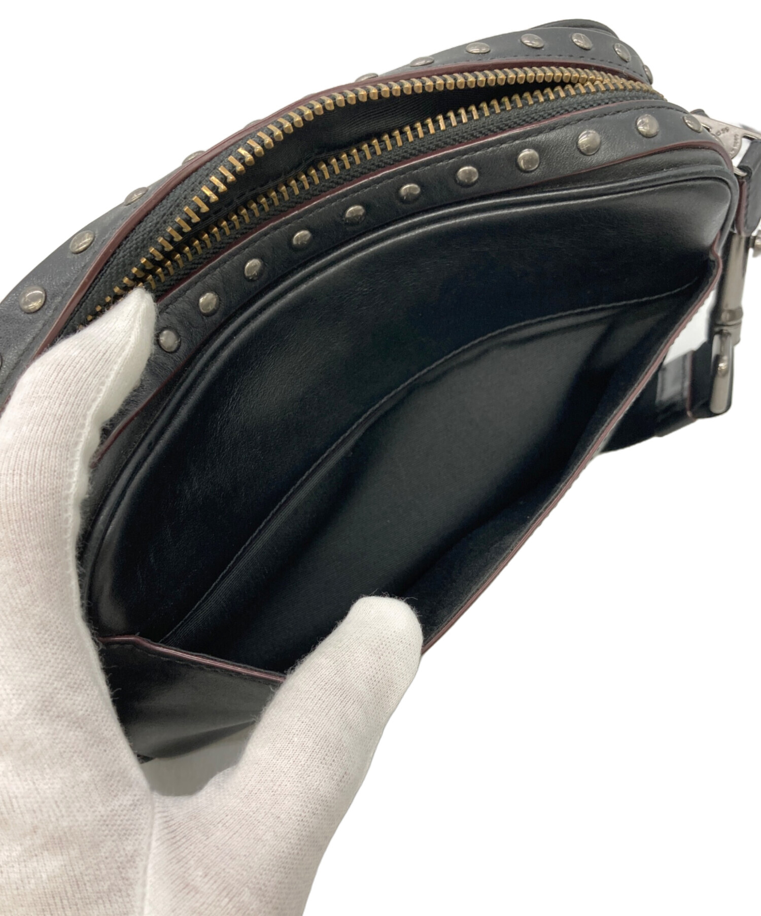 中古・古着通販】COACH (コーチ) グラハム オールレザー ショルダー