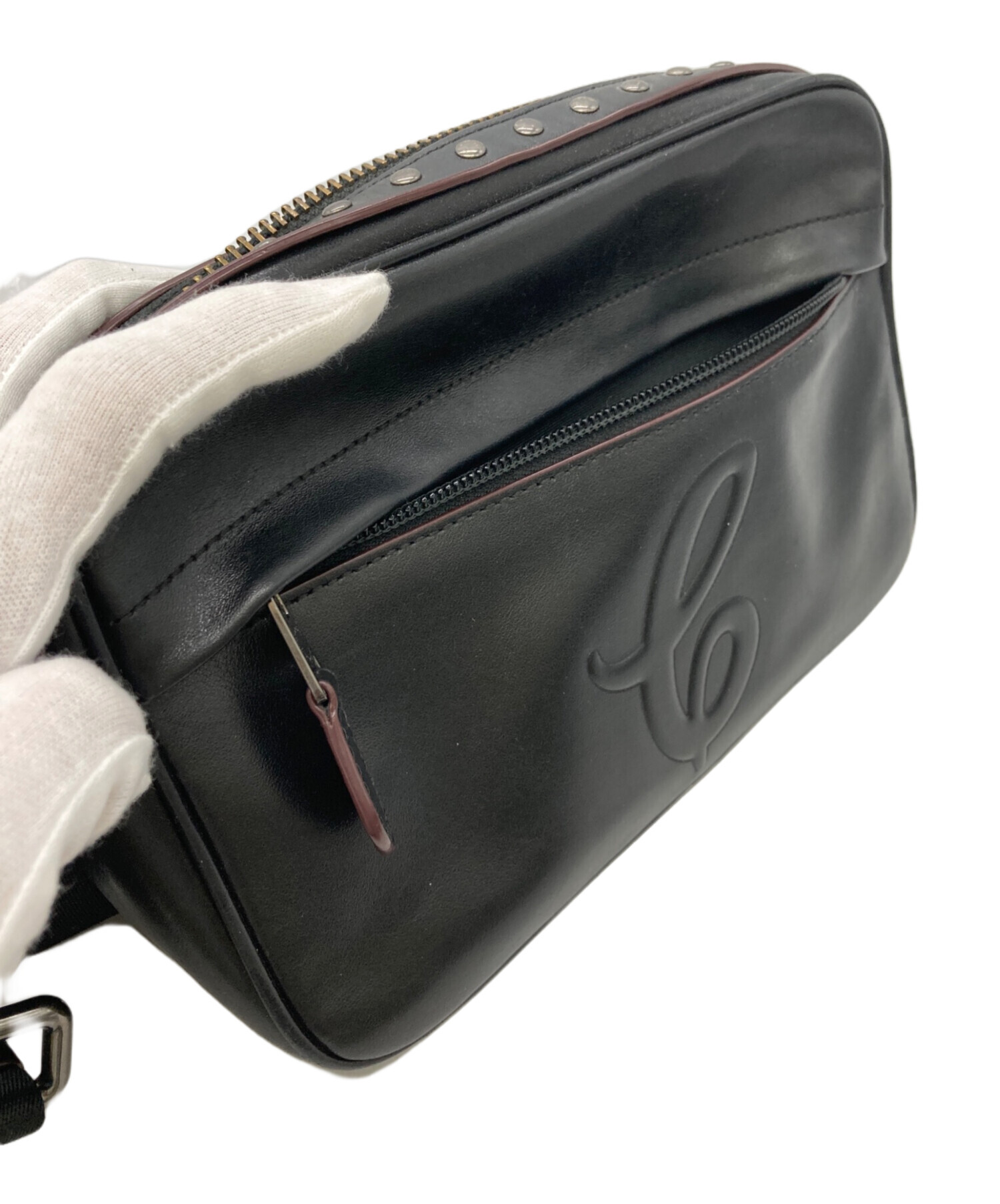 中古・古着通販】COACH (コーチ) グラハム オールレザー ショルダー 