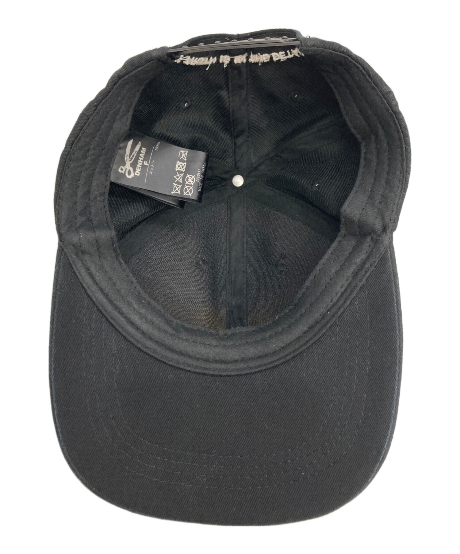 中古・古着通販】Denham (デンハム) DNHM CAP ブラック サイズ:F