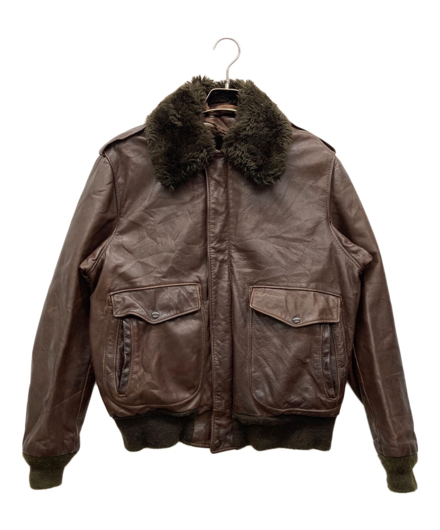 中古・古着通販】schott (ショット) G-1レザーフライトジャケット