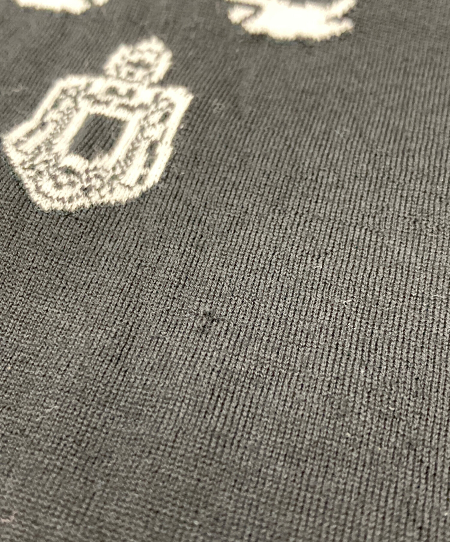中古・古着通販】PRADA (プラダ) ロゴジャガードハイゲージ ウール