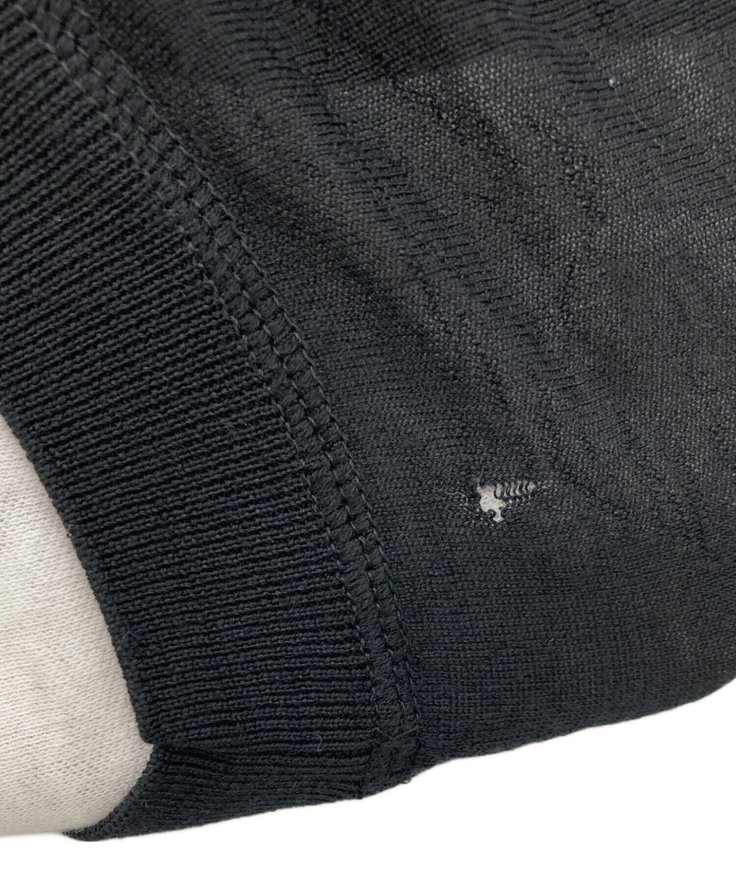 中古・古着通販】PRADA (プラダ) ロゴジャガードハイゲージ ウール