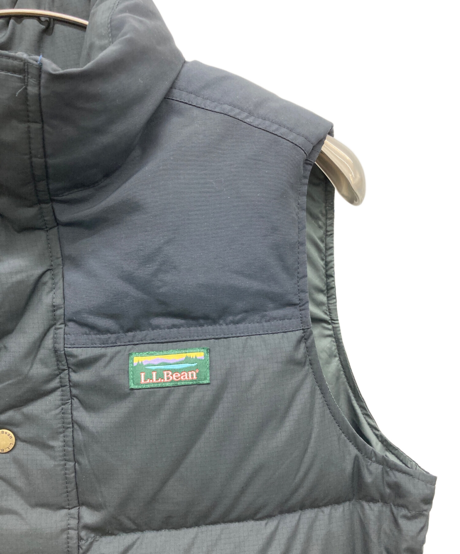 中古・古着通販】L.L.Bean (エルエルビーン) ダウンベスト ブラック 