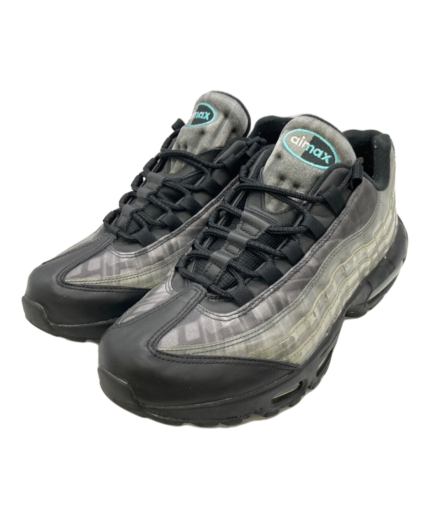 中古・古着通販】NIKE (ナイキ) AIR MAX 95 グレー×ブラック サイズ 