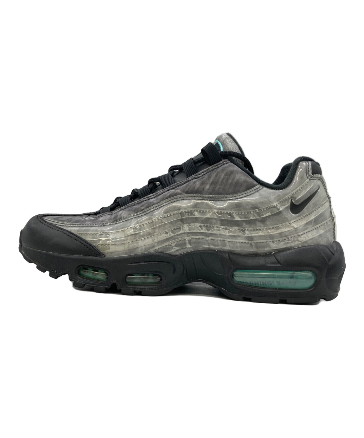 中古・古着通販】NIKE (ナイキ) AIR MAX 95 グレー×ブラック サイズ 