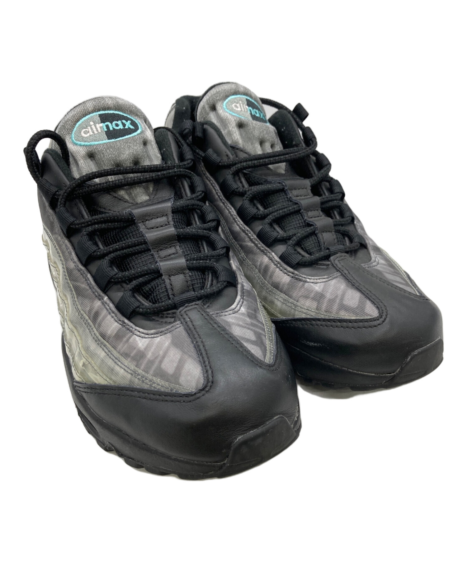 中古・古着通販】NIKE (ナイキ) AIR MAX 95 グレー×ブラック サイズ 