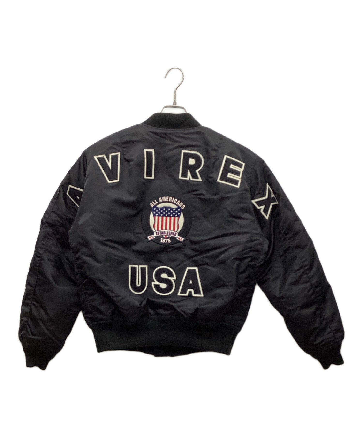 310 ファッション 未使用 タグ付 アヴィレックスAVIREX ブラック MA-1