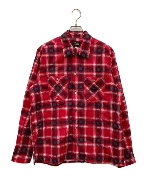 Needles ニードルス ベスト M 赤 【古着】【中古】【送料無料】 Needles - Needles ニードルス ベスト M 赤 【古着】【中古】【送料