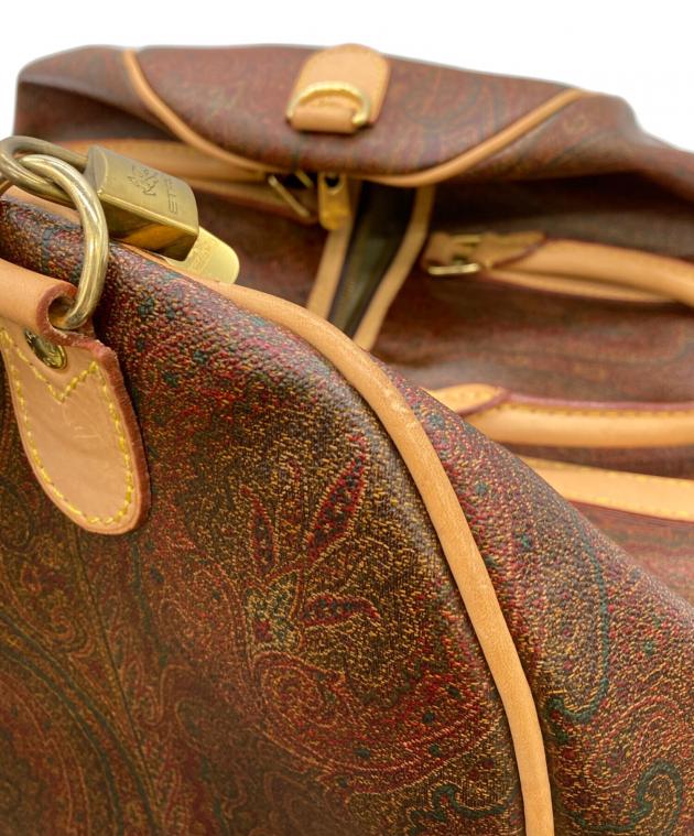 中古・古着通販】ETRO (エトロ) ボストンバッグ ブラウン