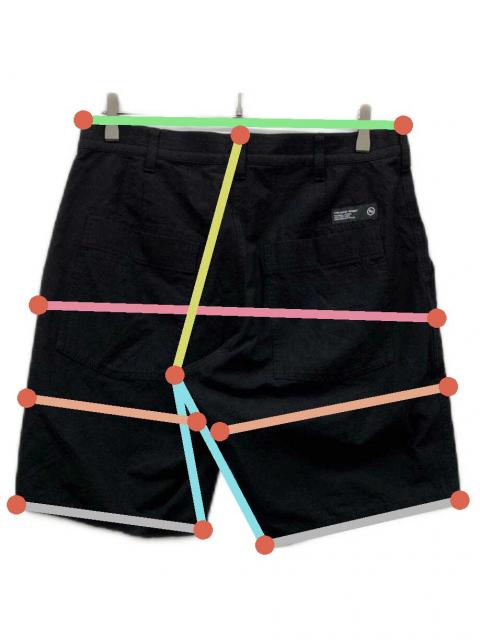 中古・古着通販】NEIGHBORHOOD (ネイバーフッド) BAKER SHORT PANTS