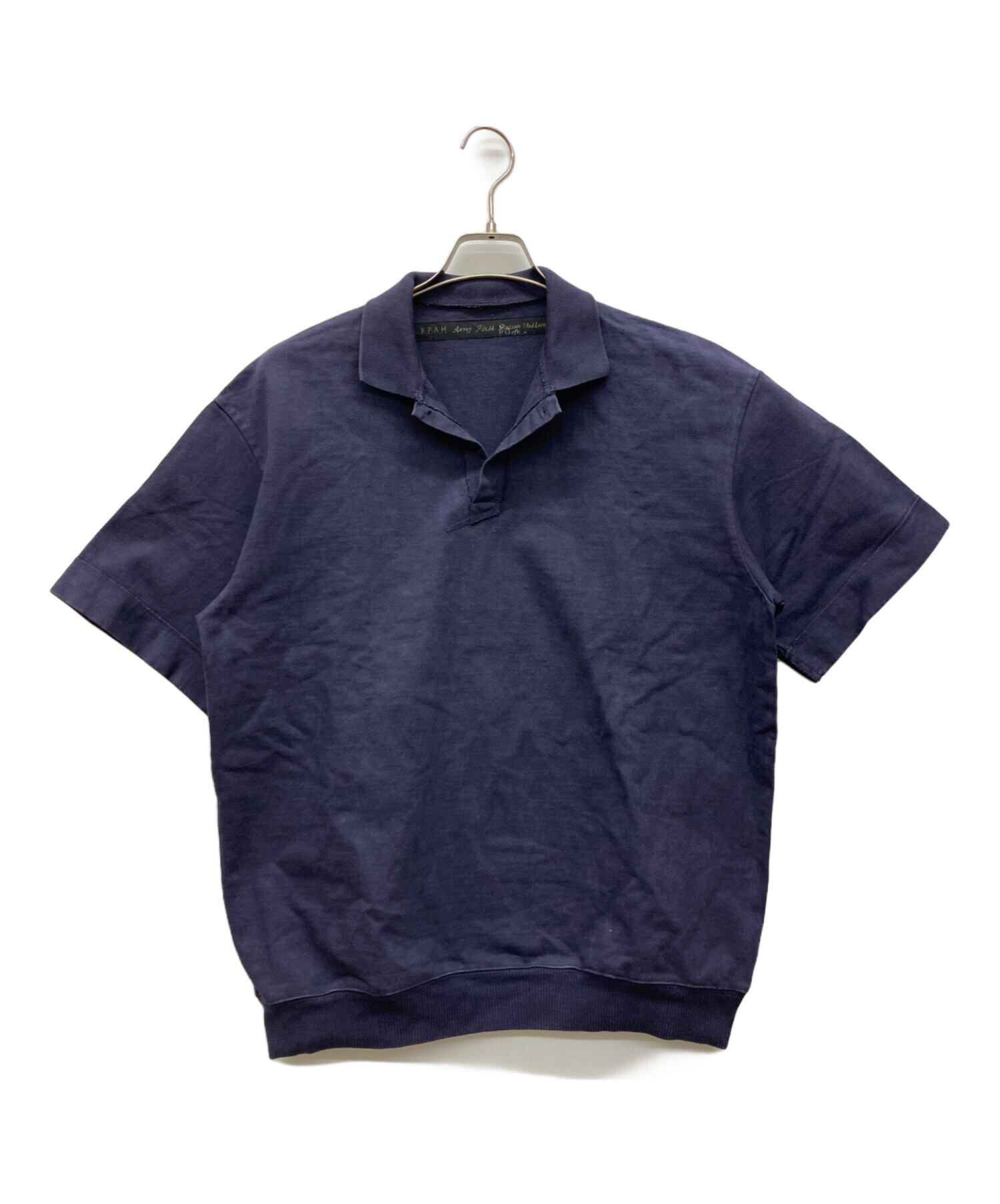 キャピタル　ポロシャツ　kapital　プルオーバー　赤系　サイズM キャピタル ポロシャツ kapital プルオーバー 赤系 サイズM キャピタル