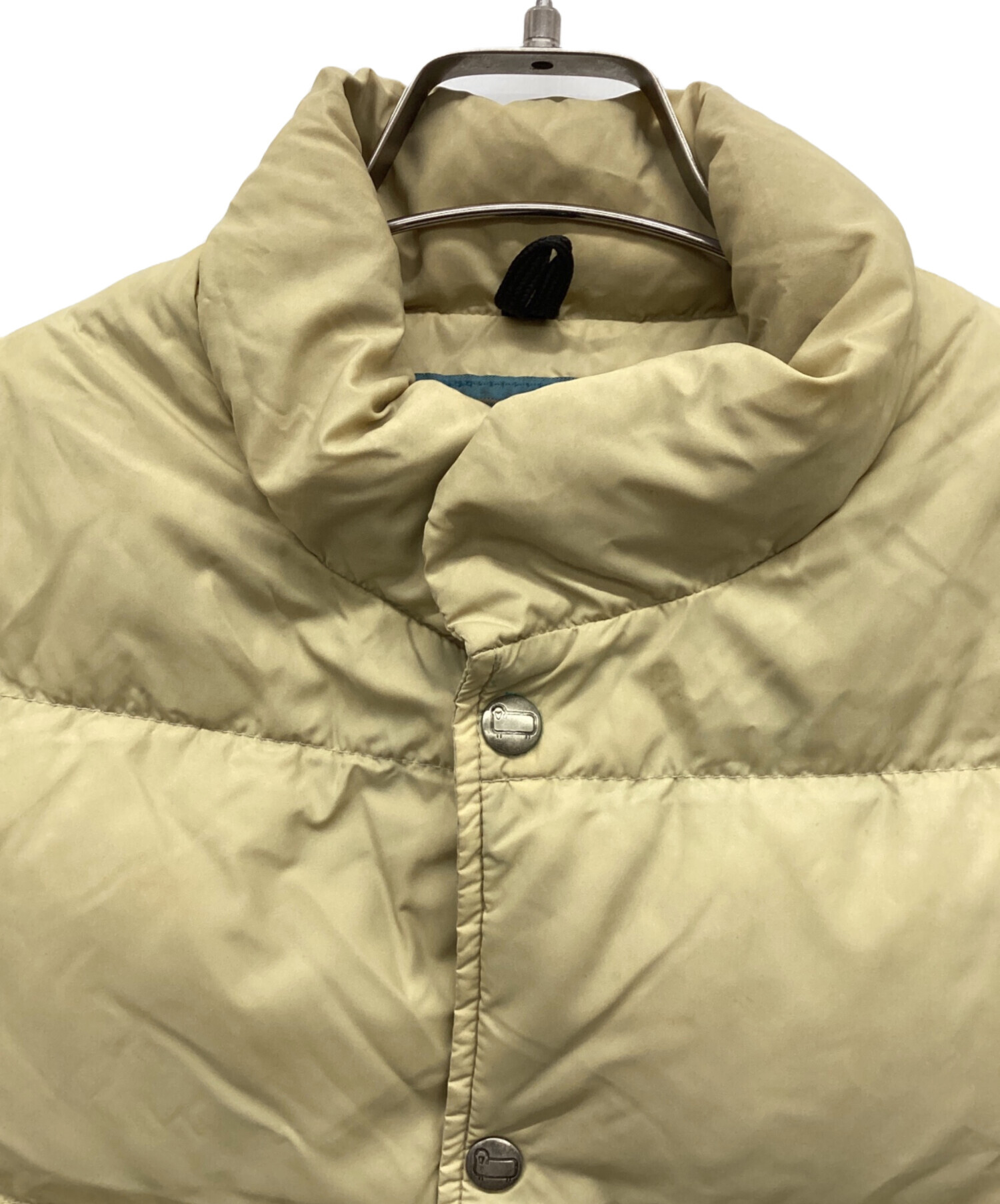 中古・古着通販】WOOLRICH (ウールリッチ) ダウンベスト ベージュ 