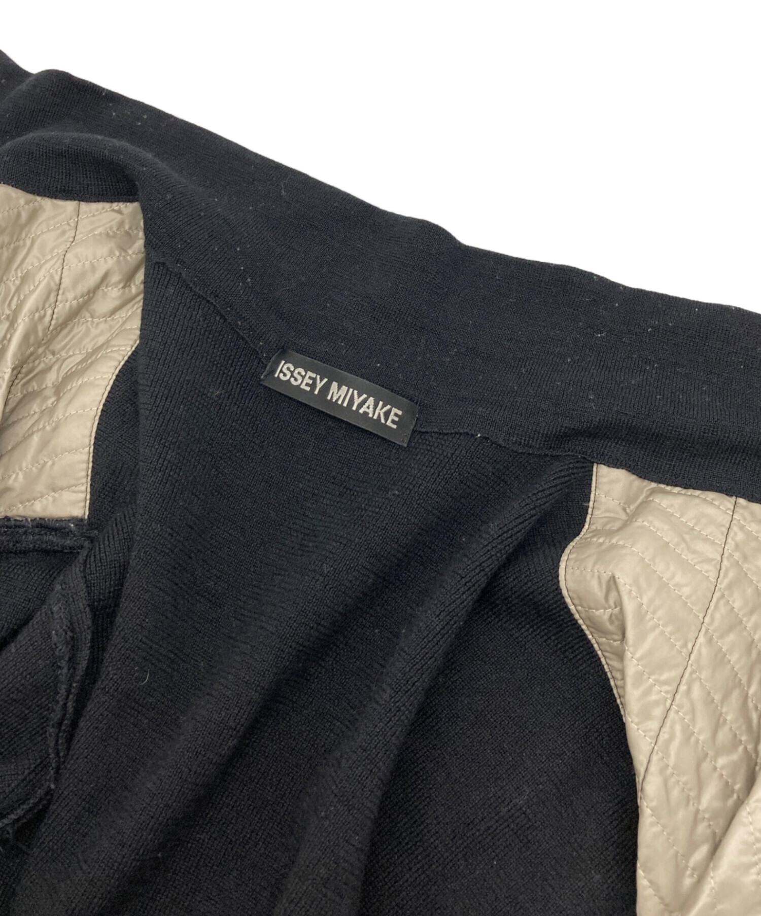 中古・古着通販】ISSEY MIYAKE (イッセイミヤケ) ナイロン切替ジップ